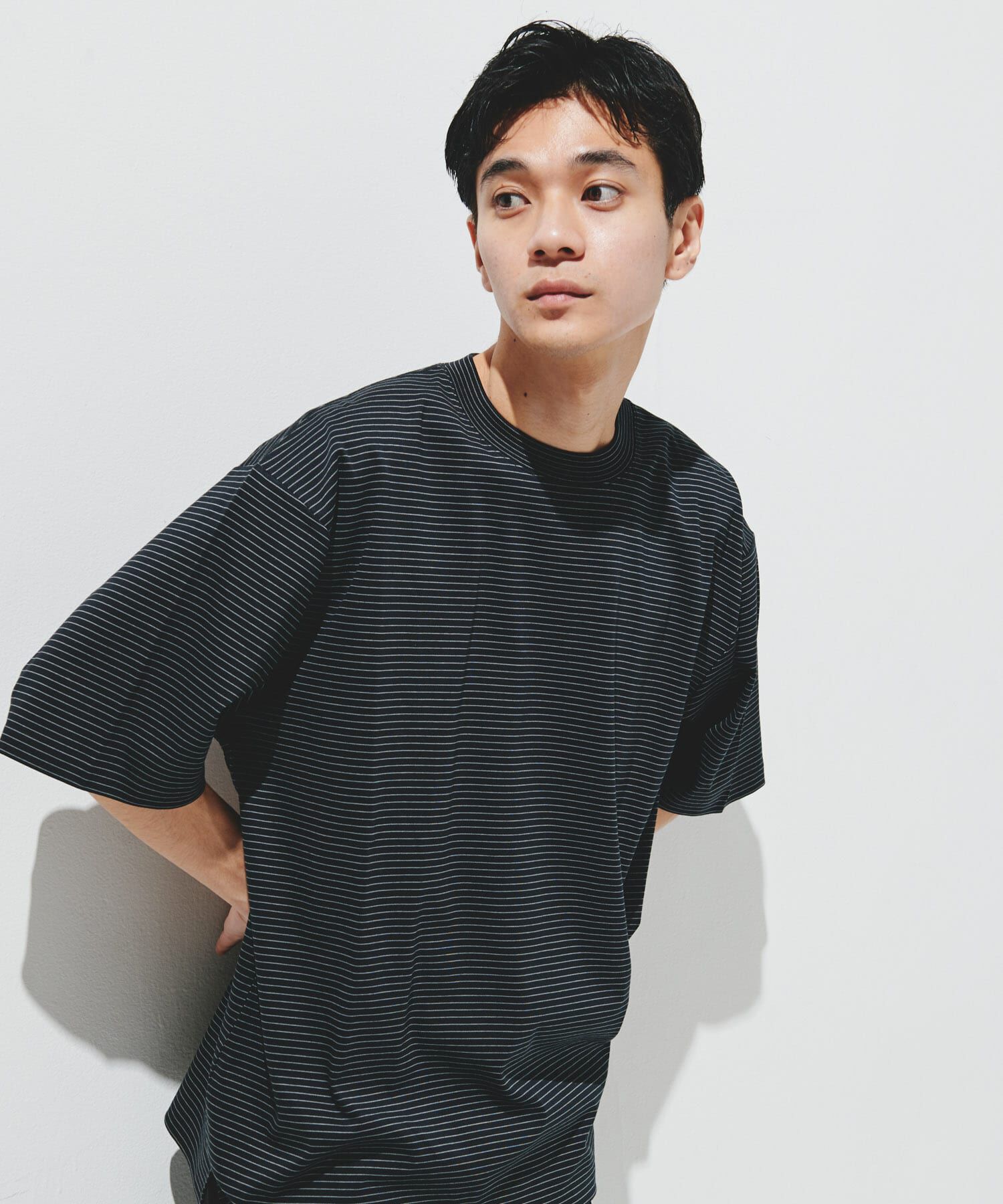 URBAN RESEARCH DOORS「『UR TECH』サマシェア クルーネックTシャツ」|Tシャツ・カットソー|