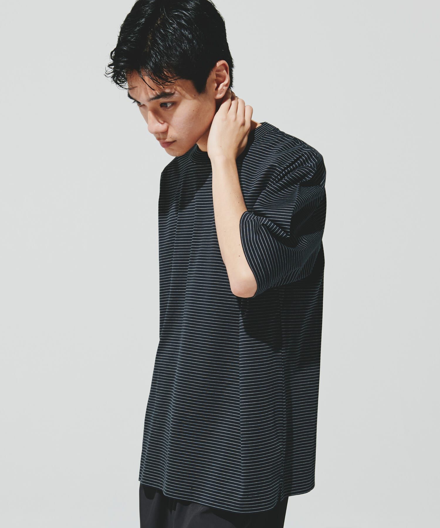 URBAN RESEARCH DOORS「『UR TECH』サマシェア クルーネックTシャツ」|Tシャツ・カットソー|