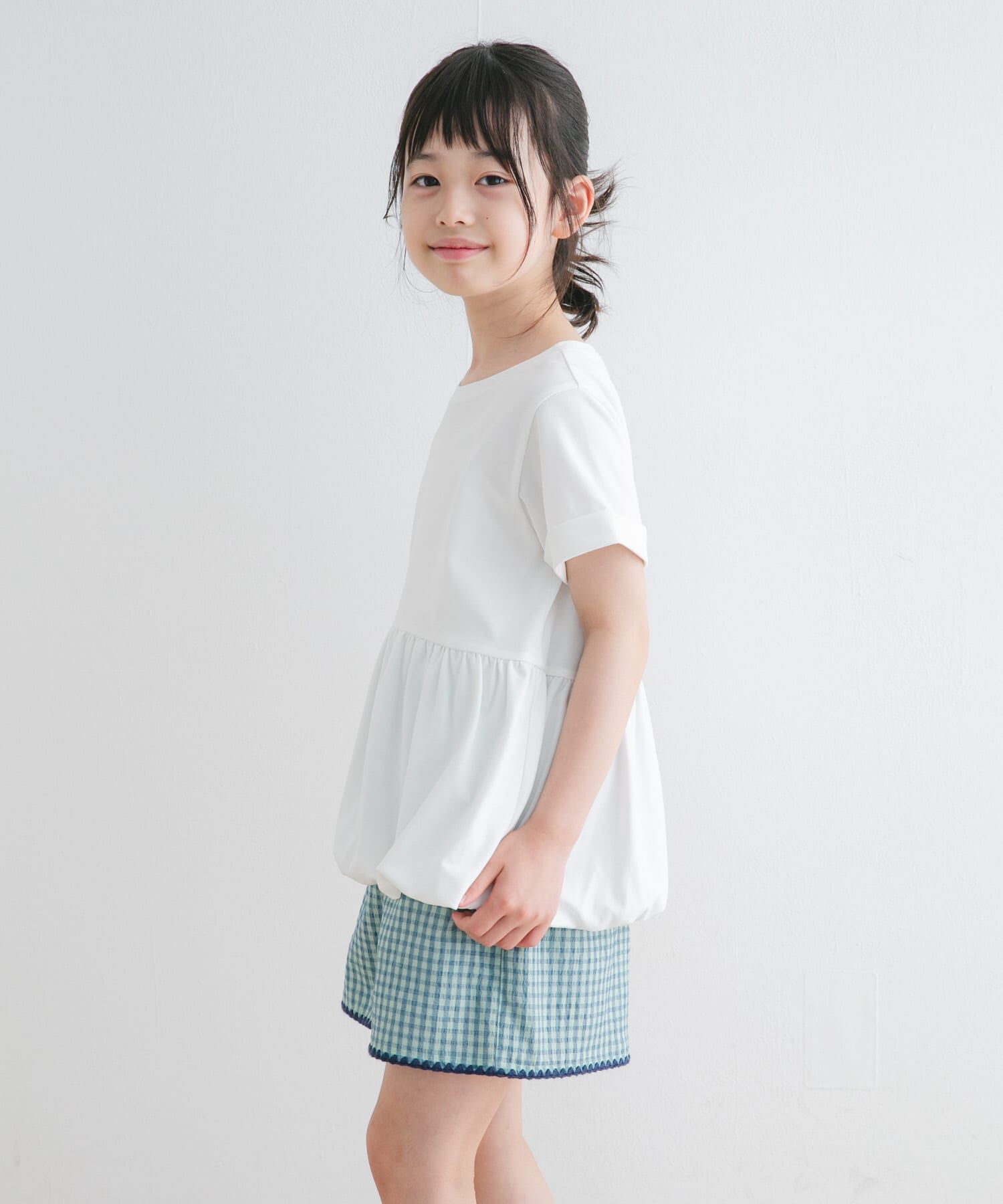 URBAN RESEARCH DOORS「『親子リンク』『WEB/一部店舗限定サイズ』ペプラムバルーンTシャツ(KIDS)」|その他|