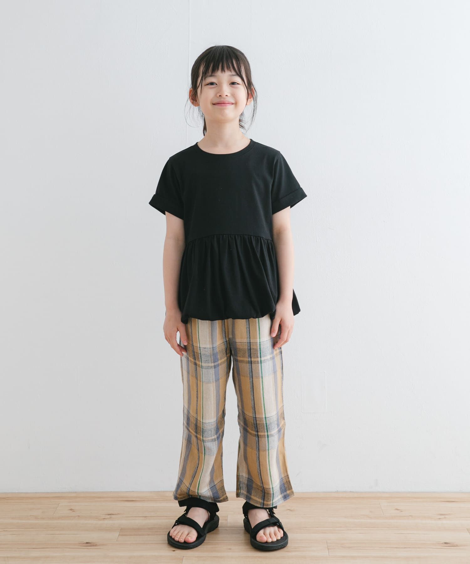 URBAN RESEARCH DOORS「『親子リンク』『WEB/一部店舗限定サイズ』ペプラムバルーンTシャツ(KIDS)」|その他|