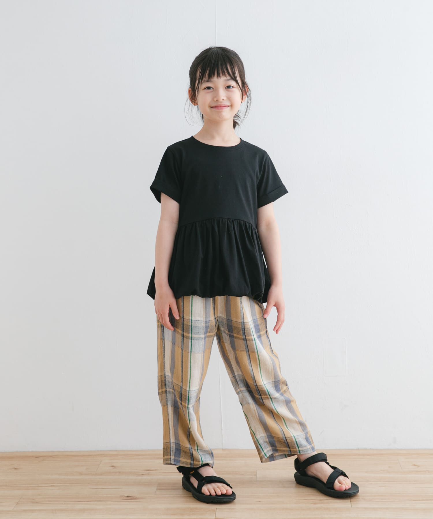 URBAN RESEARCH DOORS「『親子リンク』『WEB/一部店舗限定サイズ』ペプラムバルーンTシャツ(KIDS)」|その他|