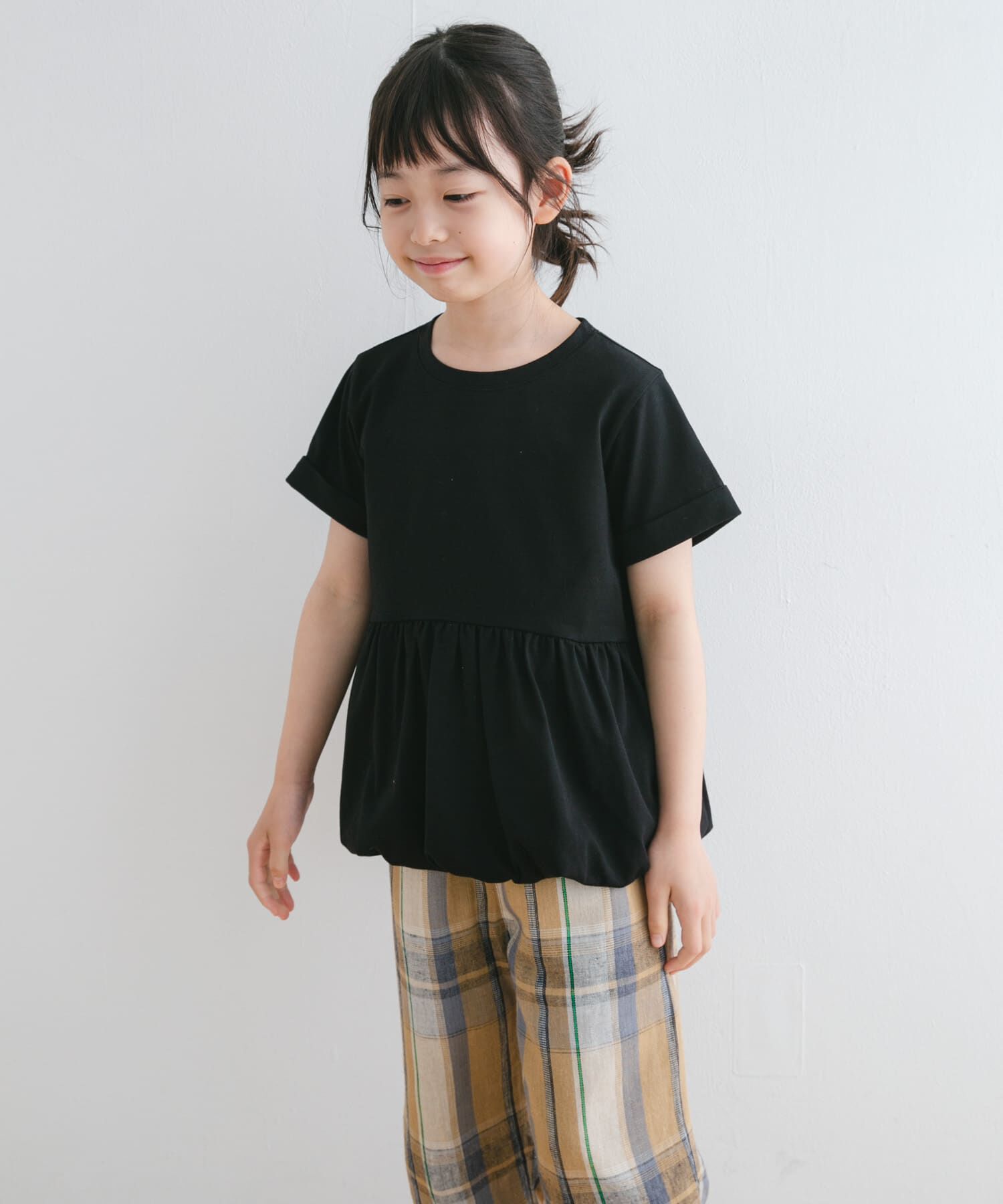 URBAN RESEARCH DOORS「『親子リンク』『WEB/一部店舗限定サイズ』ペプラムバルーンTシャツ(KIDS)」|その他|