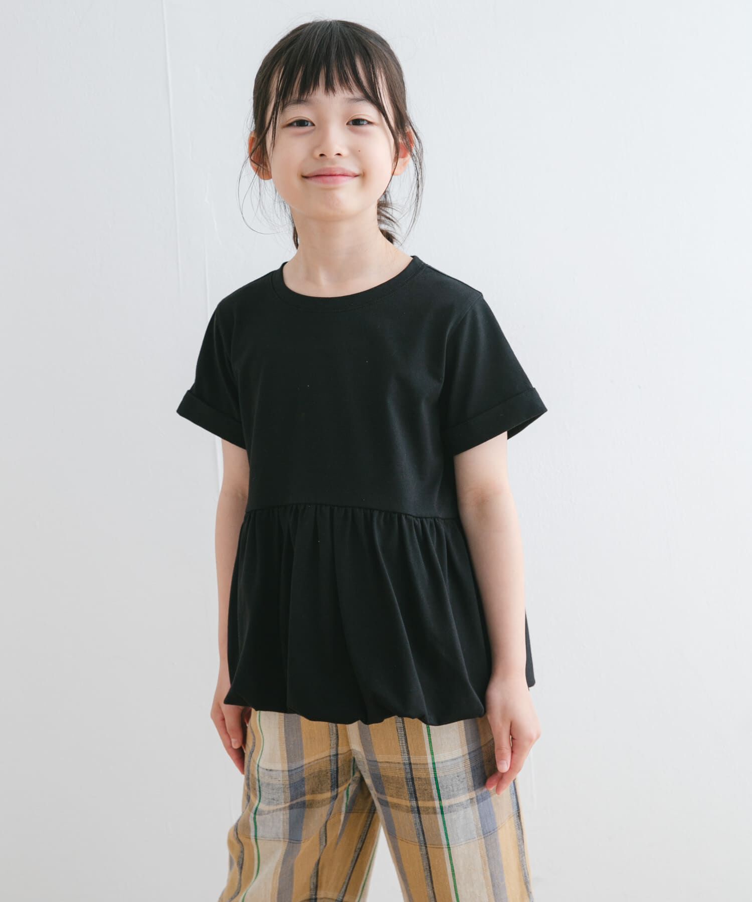 URBAN RESEARCH DOORS「『親子リンク』『WEB/一部店舗限定サイズ』ペプラムバルーンTシャツ(KIDS)」|その他|