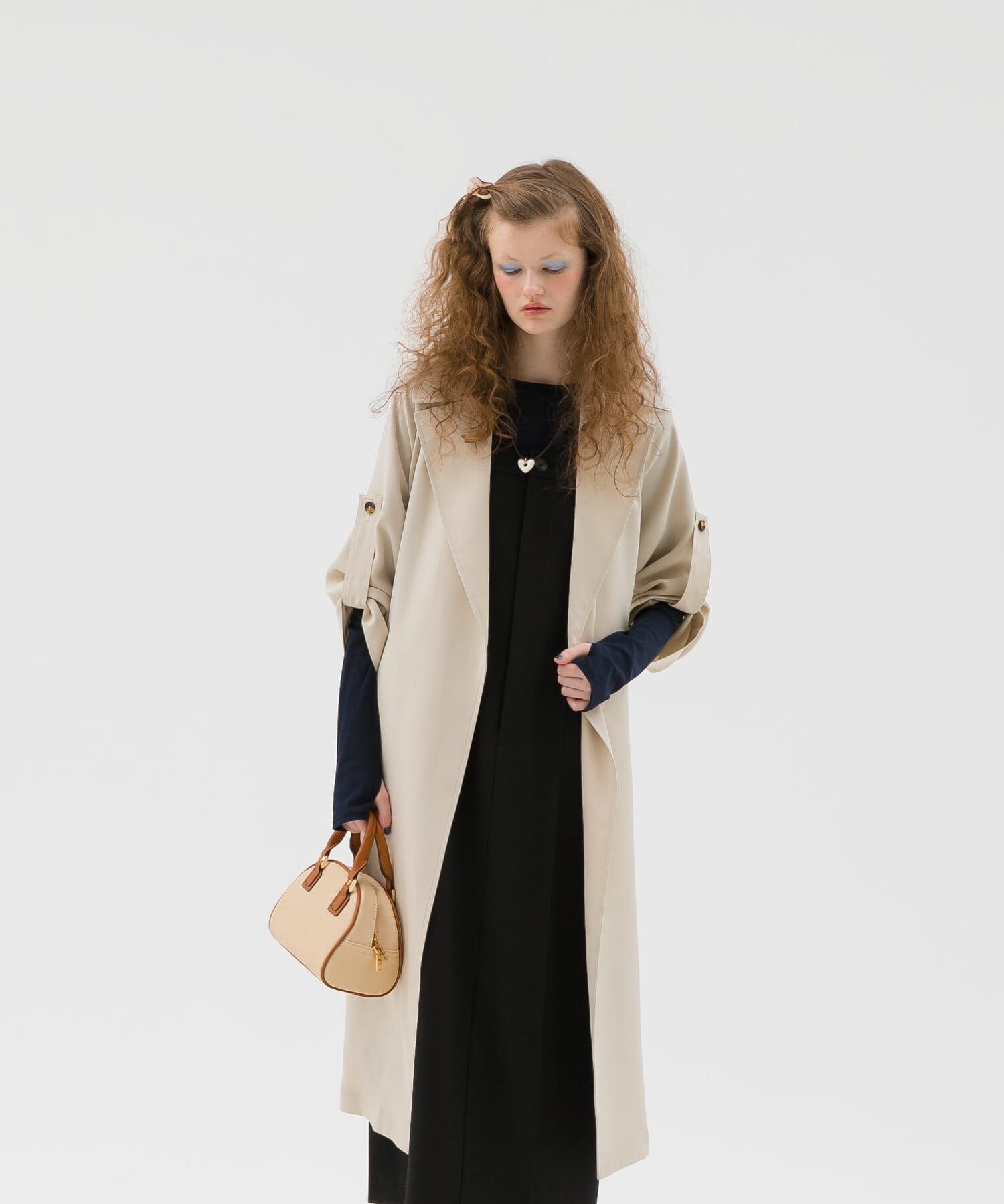 SMELLY「ハートワントップロングコードチョーカー」|ネックレス|