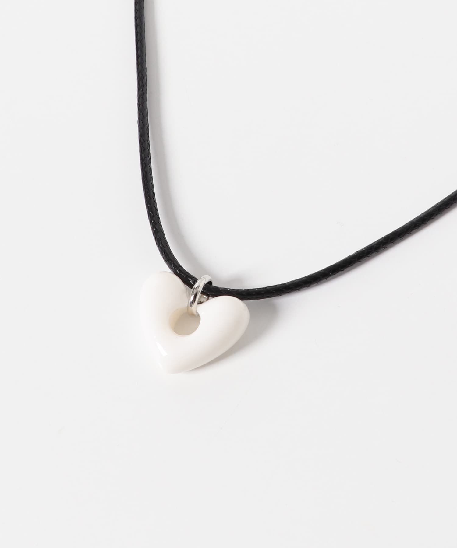 SMELLY「ハートワントップロングコードチョーカー」|ネックレス|
