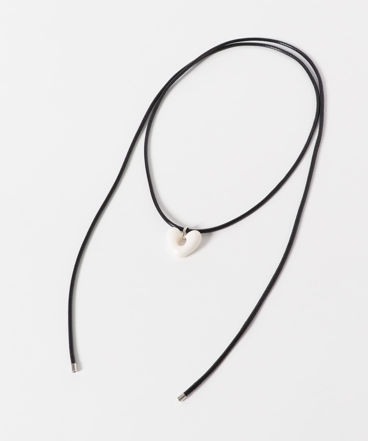 SMELLY「ハートワントップロングコードチョーカー」|ネックレス|