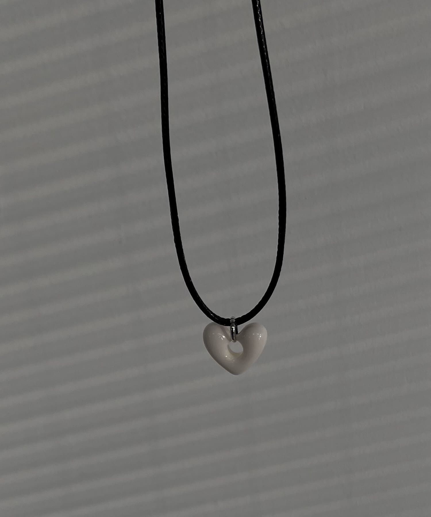 SMELLY「ハートワントップロングコードチョーカー」|ネックレス|