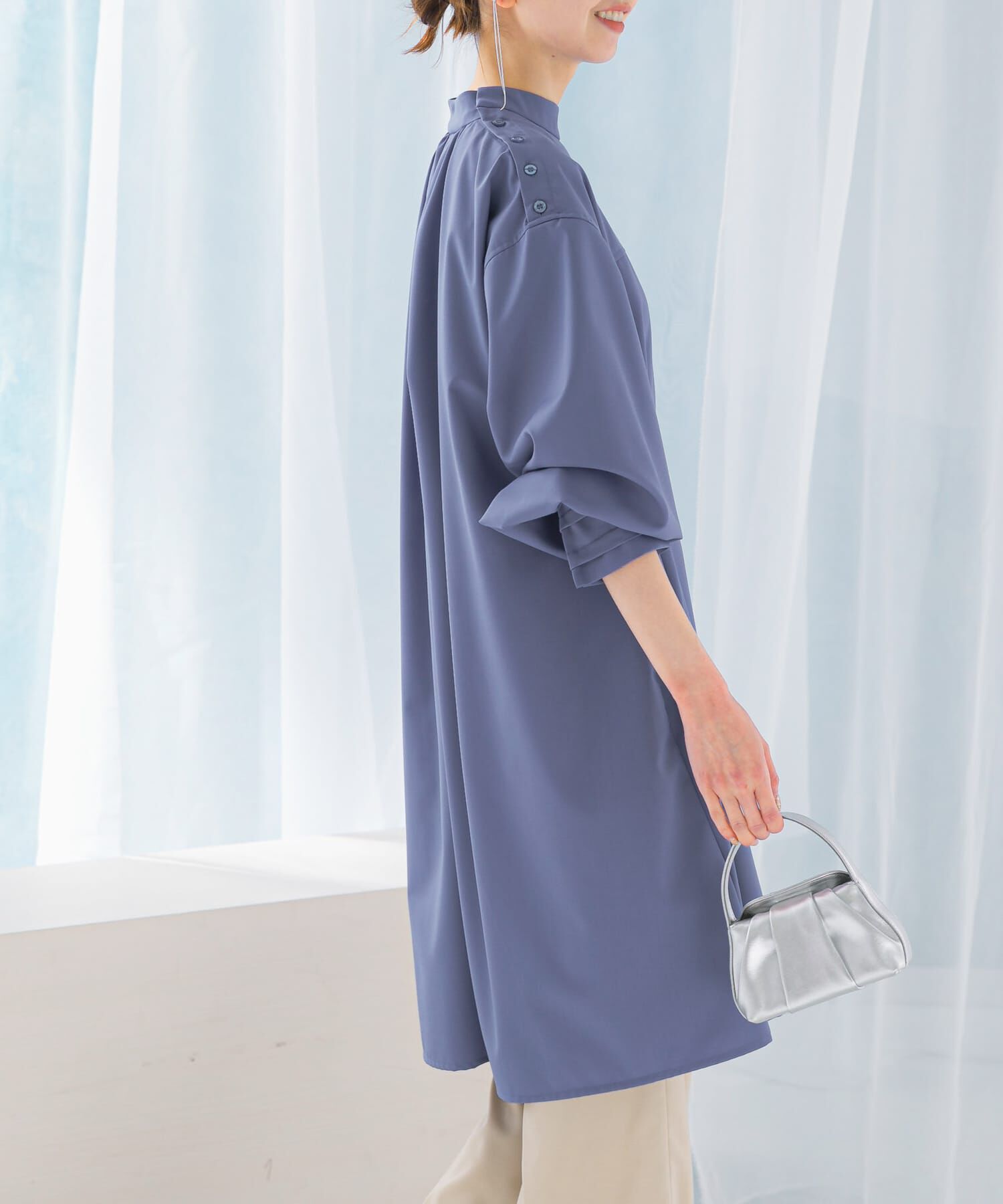 URBAN RESEARCH ROSSO「ハイネックミニワンピース」|ワンピース|