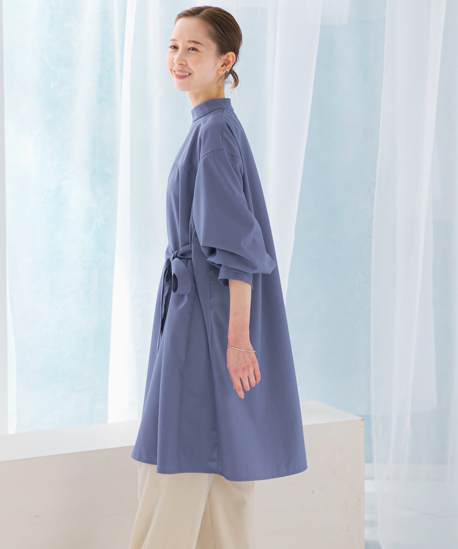 URBAN RESEARCH ROSSO「ハイネックミニワンピース」|ワンピース|