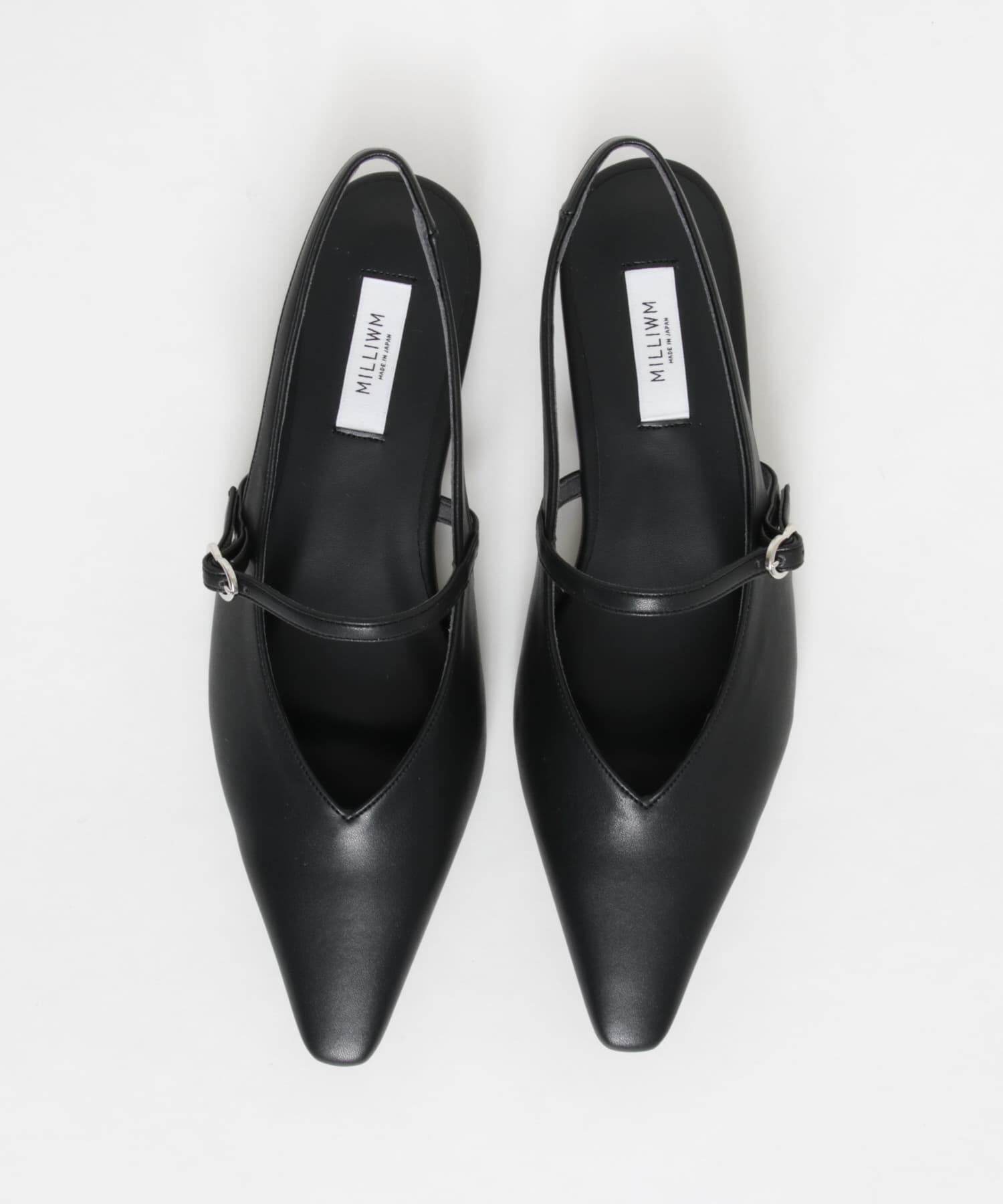 URBAN RESEARCH「『別注』 MILLIWM&times;URBANR　Vカットスリングバッグパンプス」|パンプス|