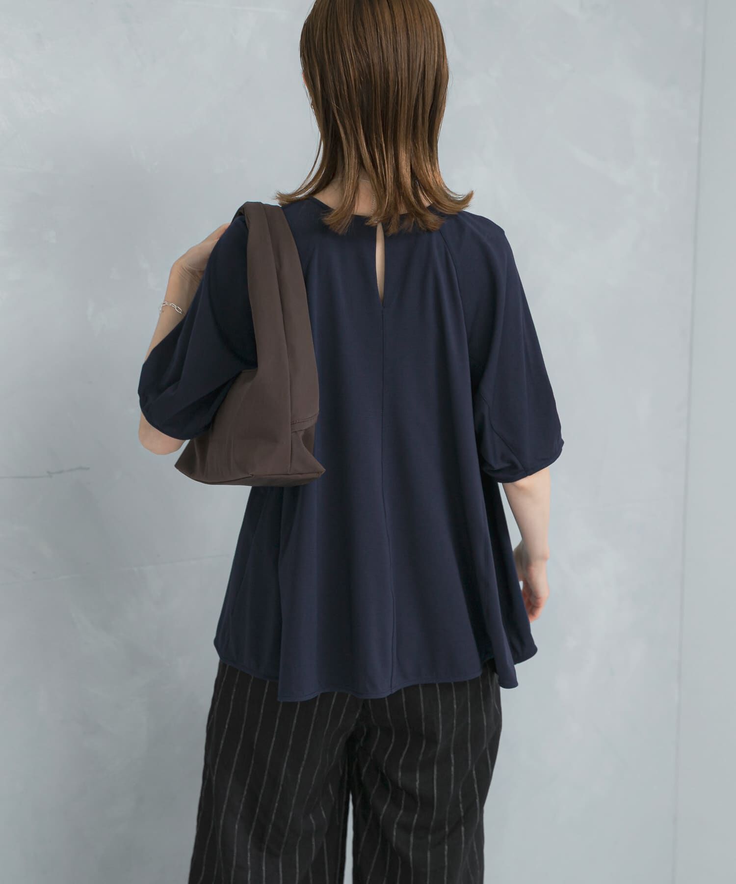 URBAN RESEARCH ROSSO「クールタッチフレアポンチプルオーバー」|Tシャツ・カットソー|