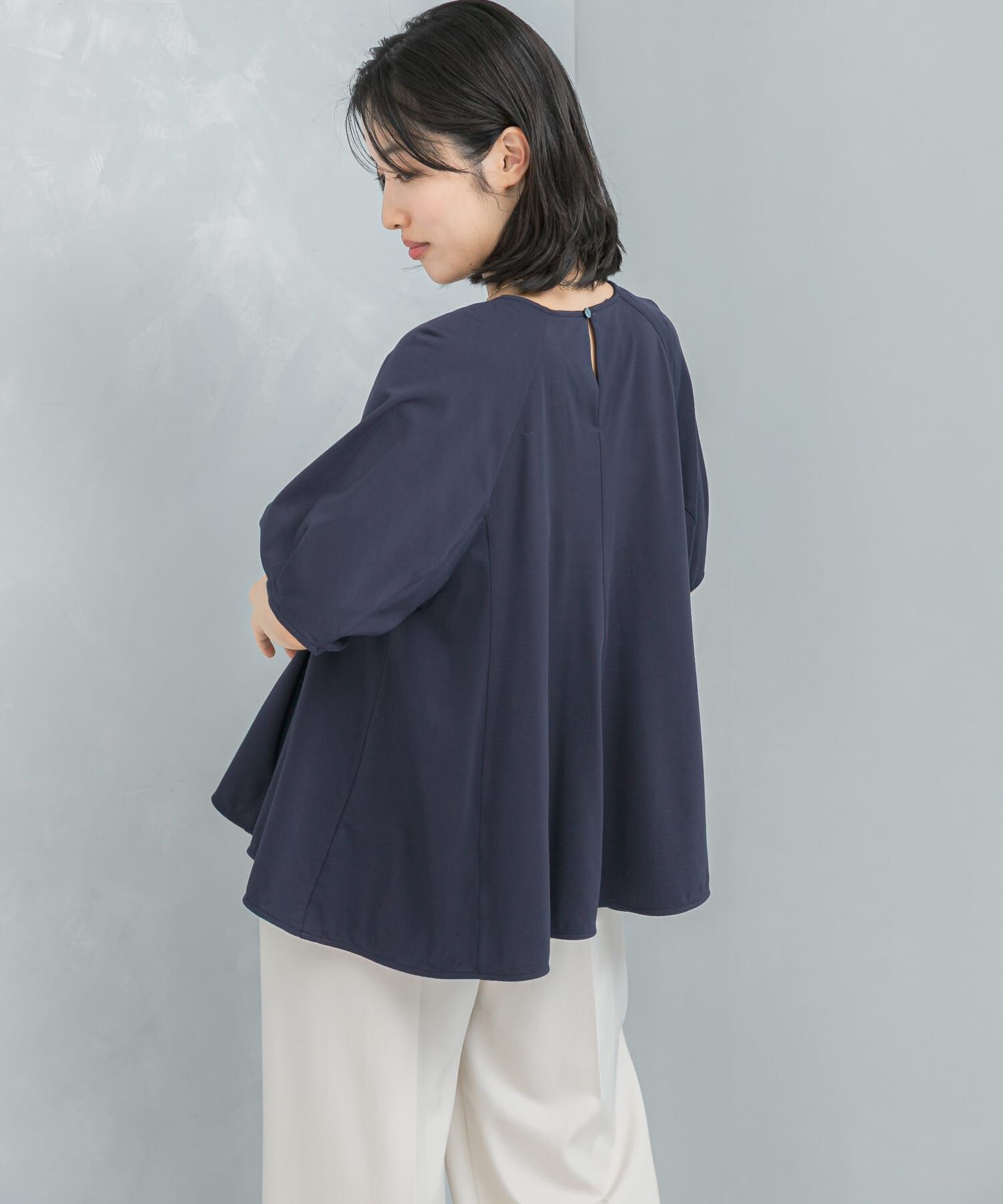 URBAN RESEARCH ROSSO「クールタッチフレアポンチプルオーバー」|Tシャツ・カットソー|