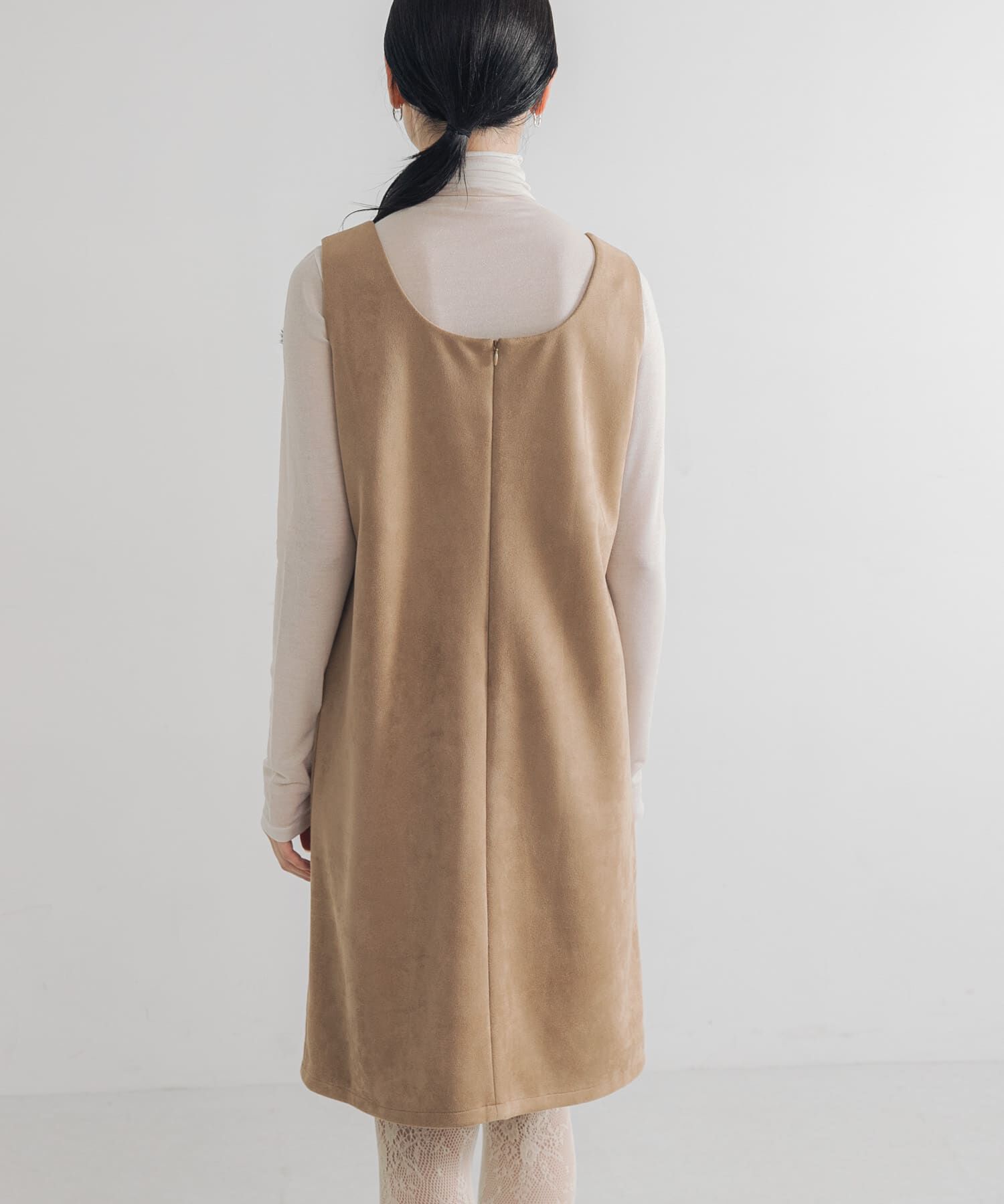 URBAN RESEARCH「スウェードライクミニワンピース」|ワンピース|