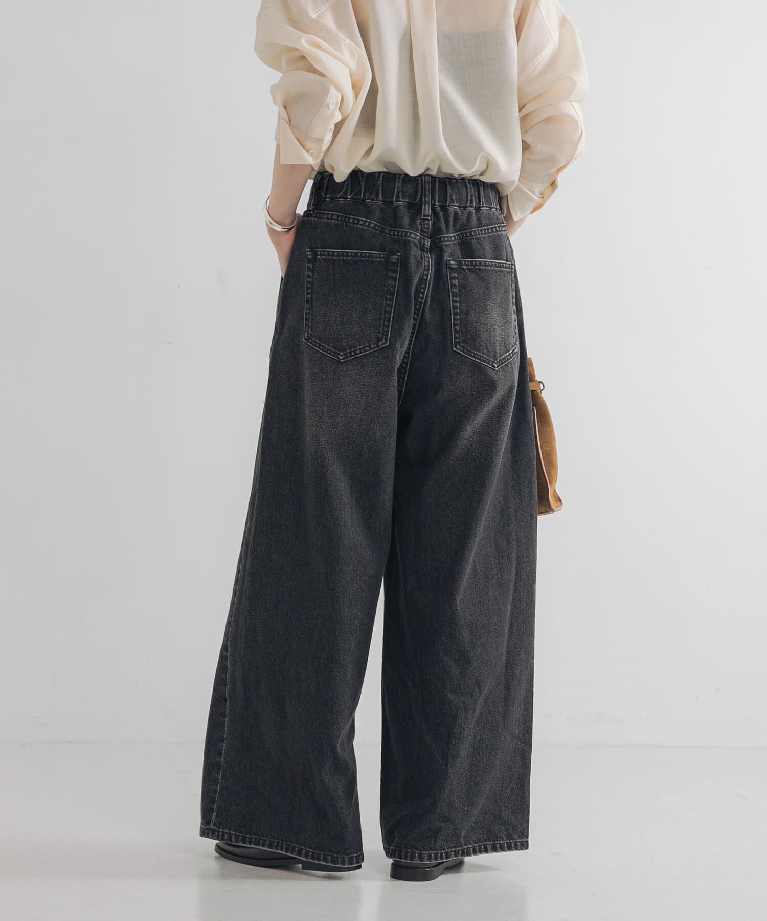 URBAN RESEARCH「デニムイージーワイドパンツ」|デニム|
