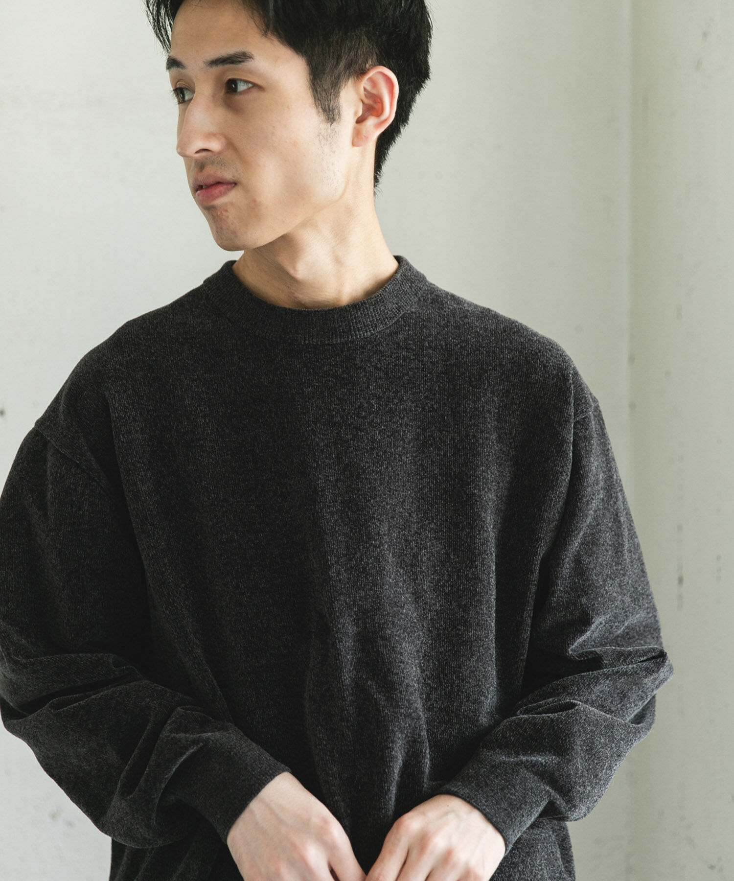 URBAN RESEARCH DOORS「モールニットプルオーバー」|ニット・セーター|