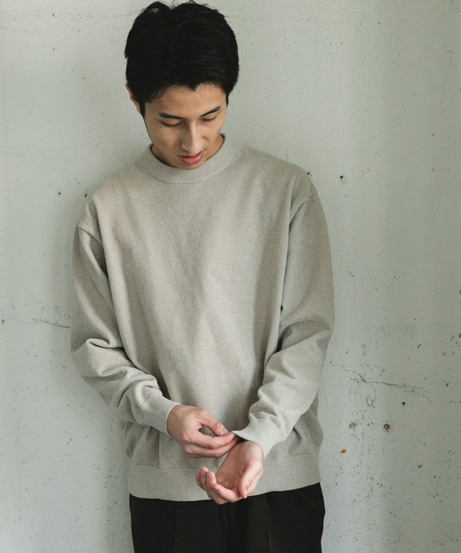 URBAN RESEARCH DOORS「モールニットプルオーバー」|ニット・セーター|