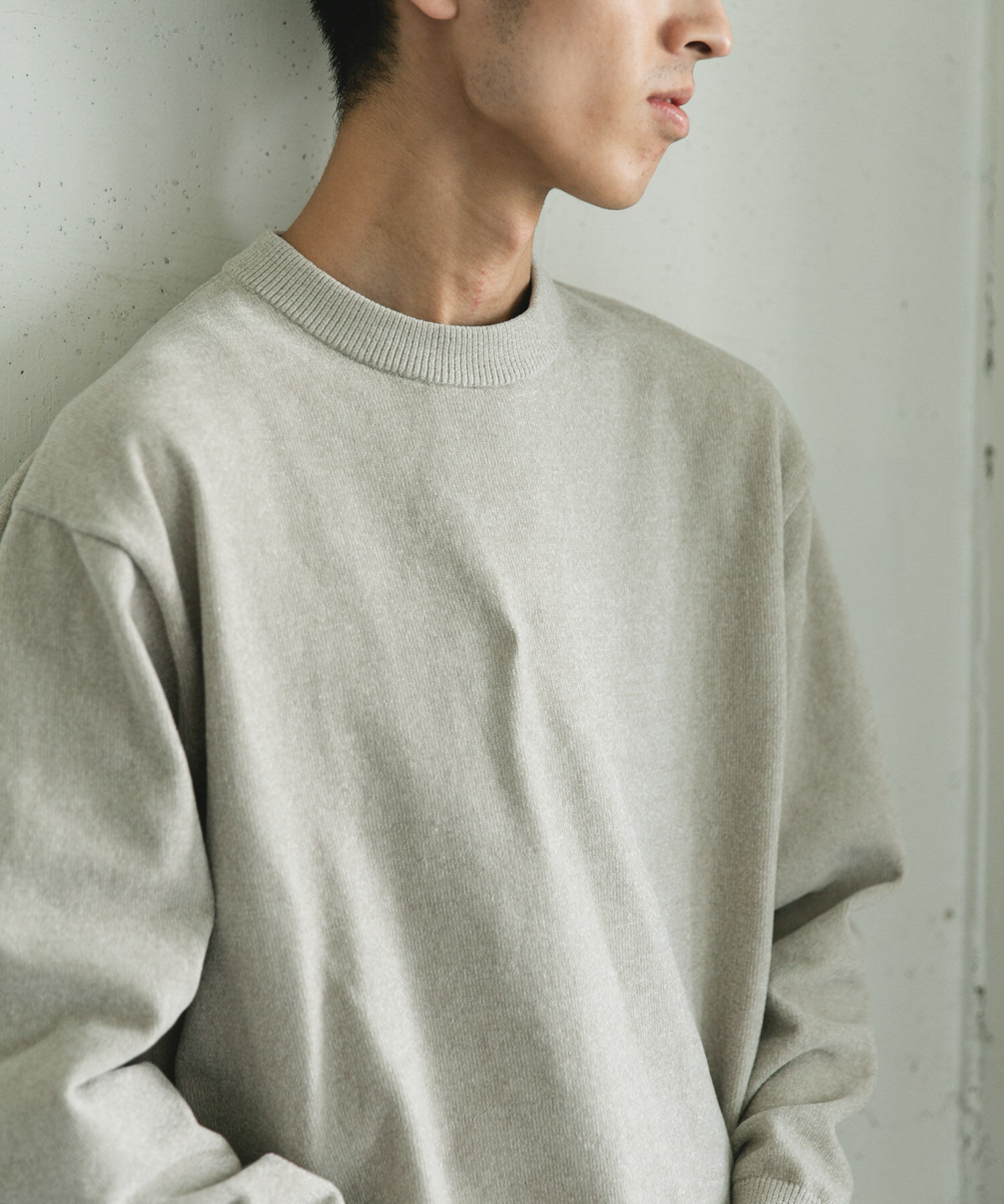 URBAN RESEARCH DOORS「モールニットプルオーバー」|ニット・セーター|