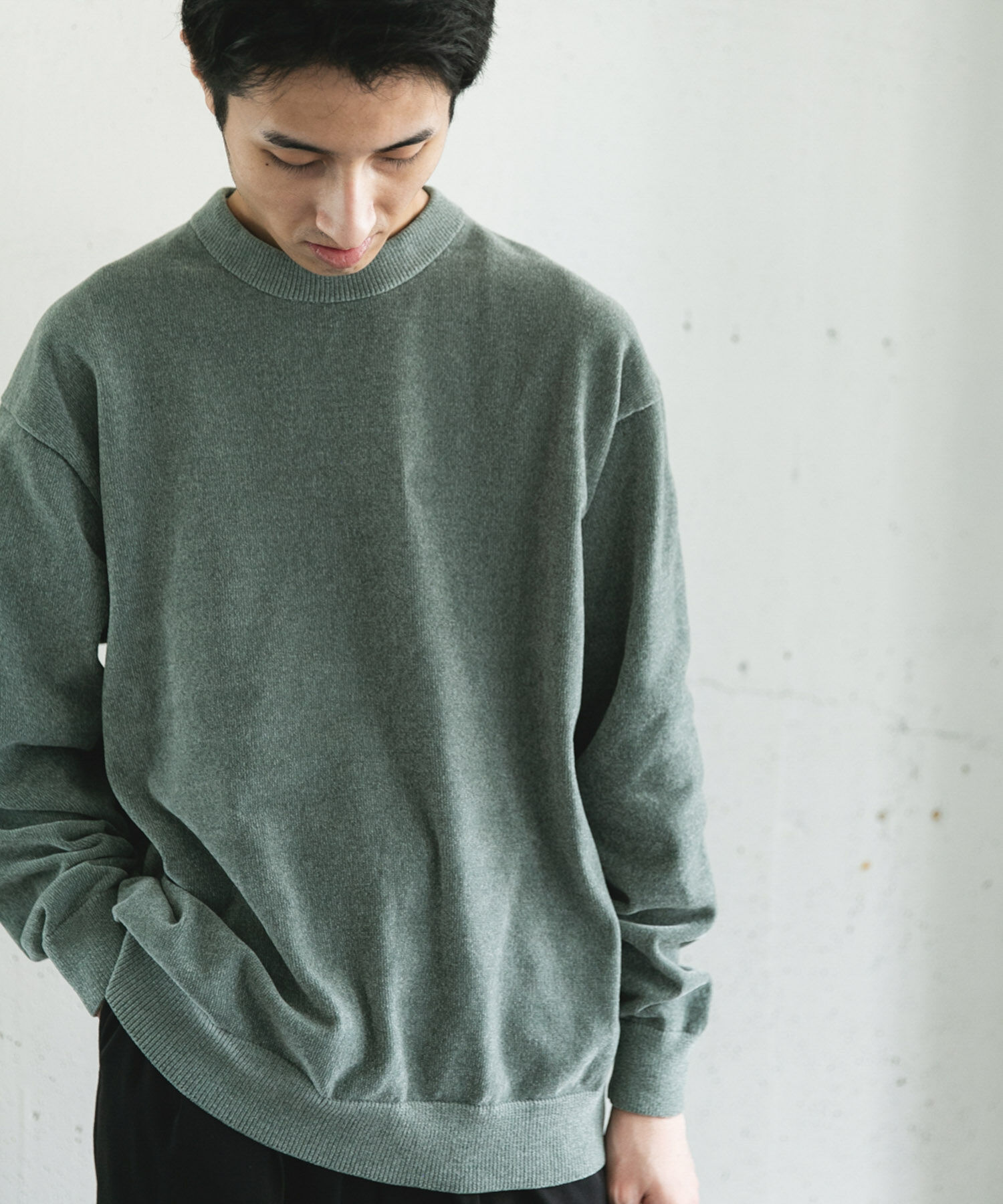 URBAN RESEARCH DOORS「モールニットプルオーバー」|ニット・セーター|