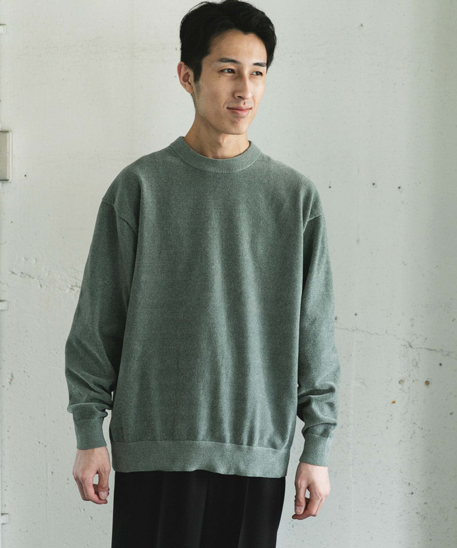 URBAN RESEARCH DOORS「モールニットプルオーバー」|ニット・セーター|