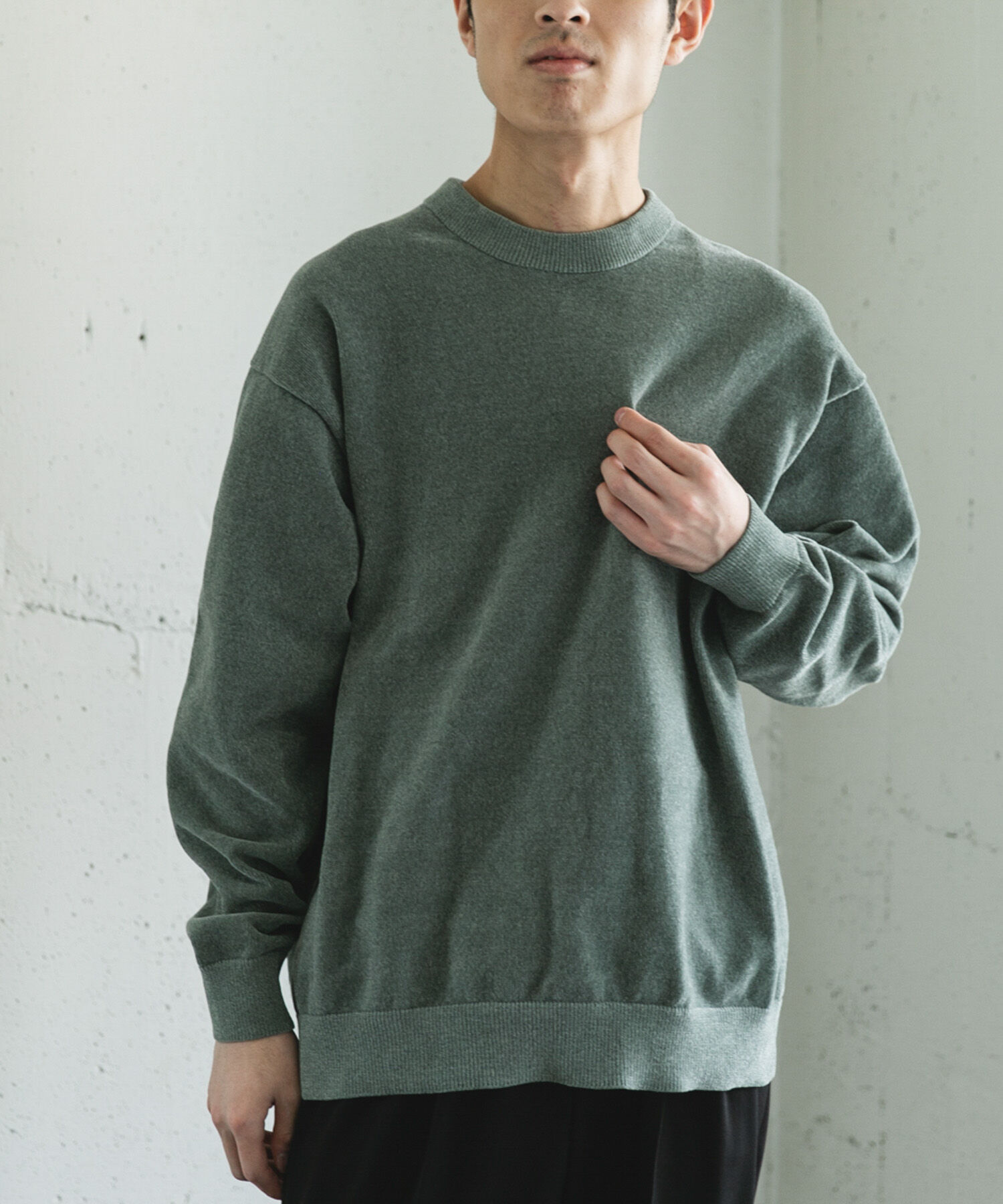 URBAN RESEARCH DOORS「モールニットプルオーバー」|ニット・セーター|