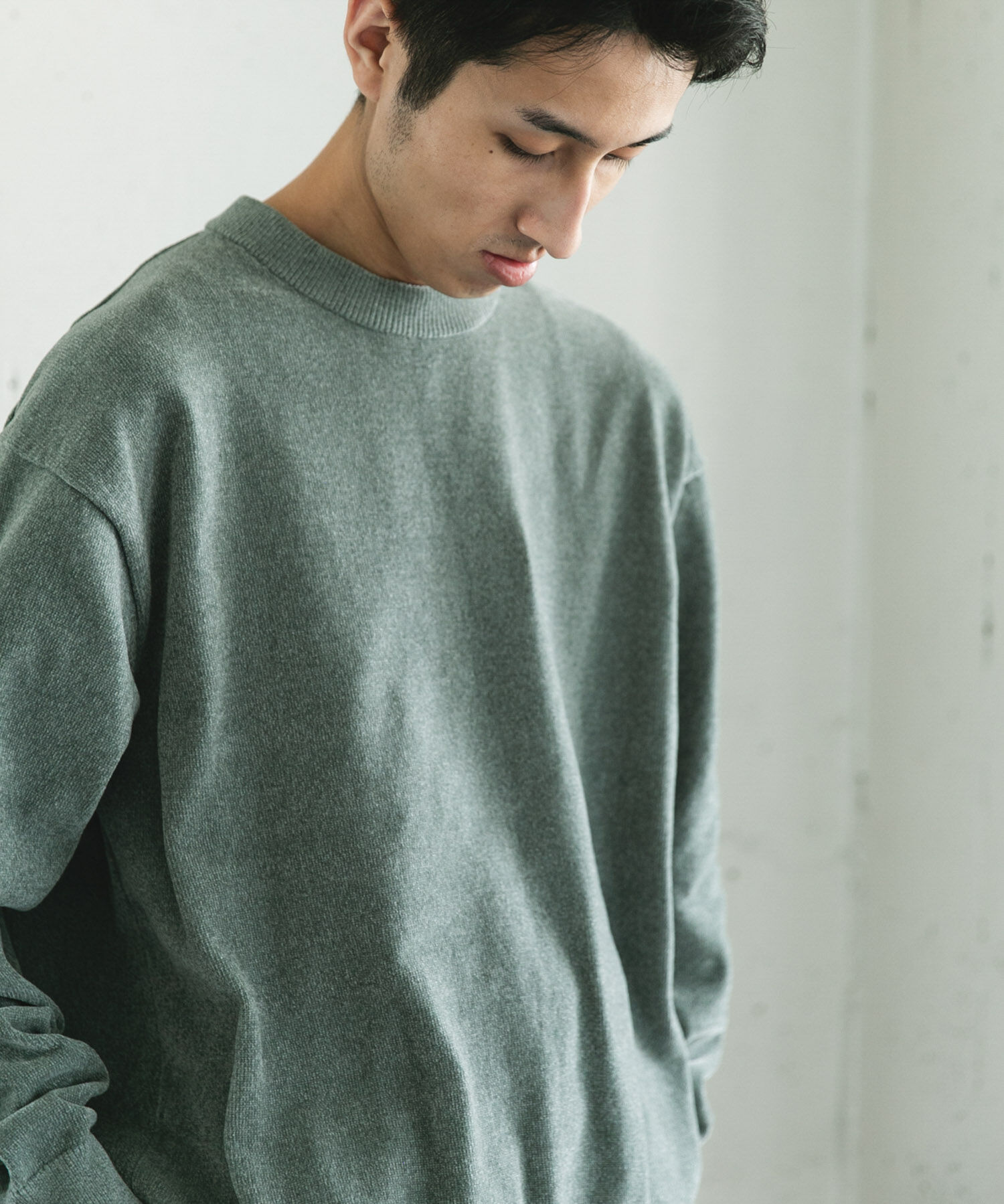 URBAN RESEARCH DOORS「モールニットプルオーバー」|ニット・セーター|