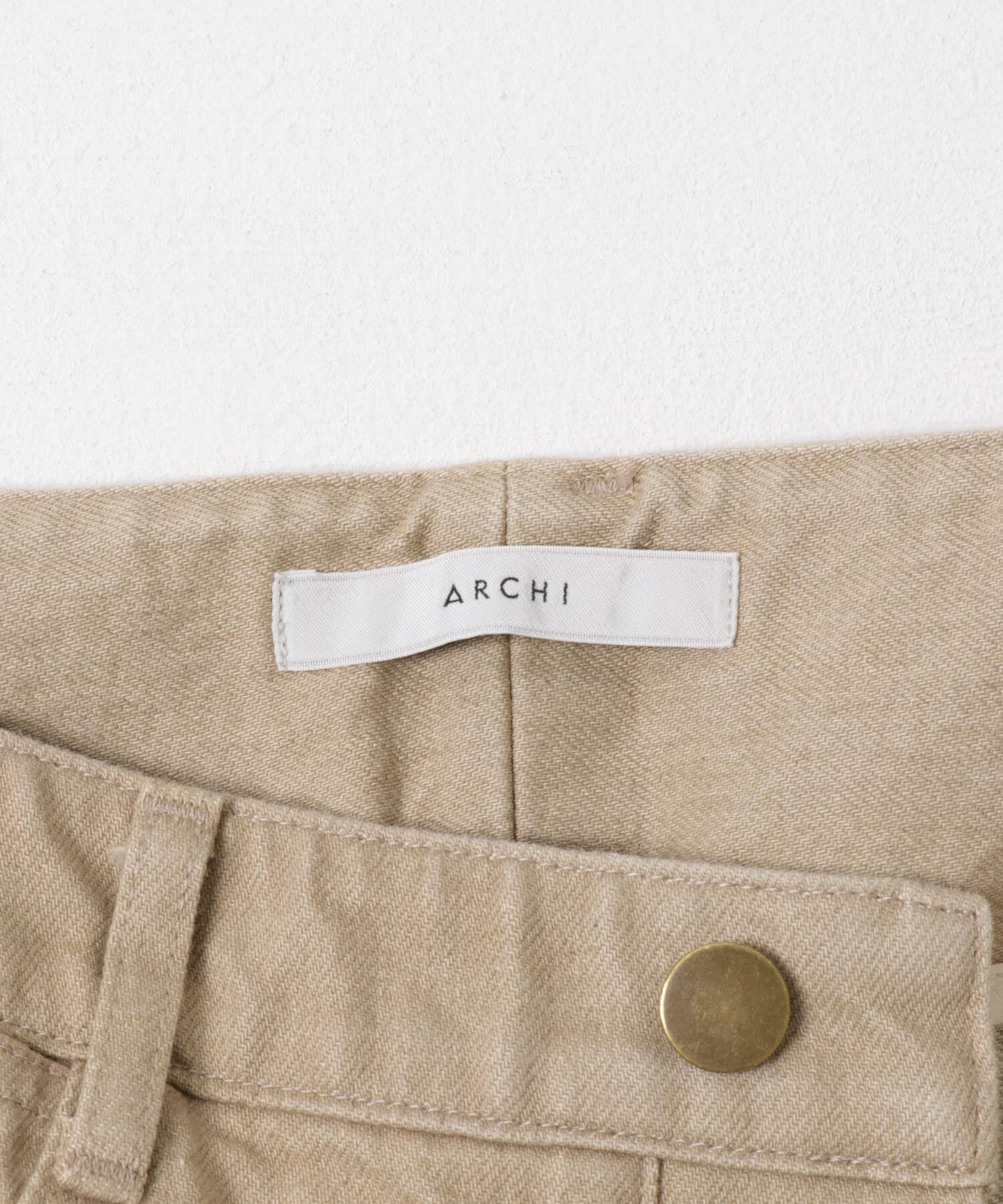 URBAN RESEARCH DOORS「ARCHI　14OZ DENIM WIDE PANTS」|デニム|
