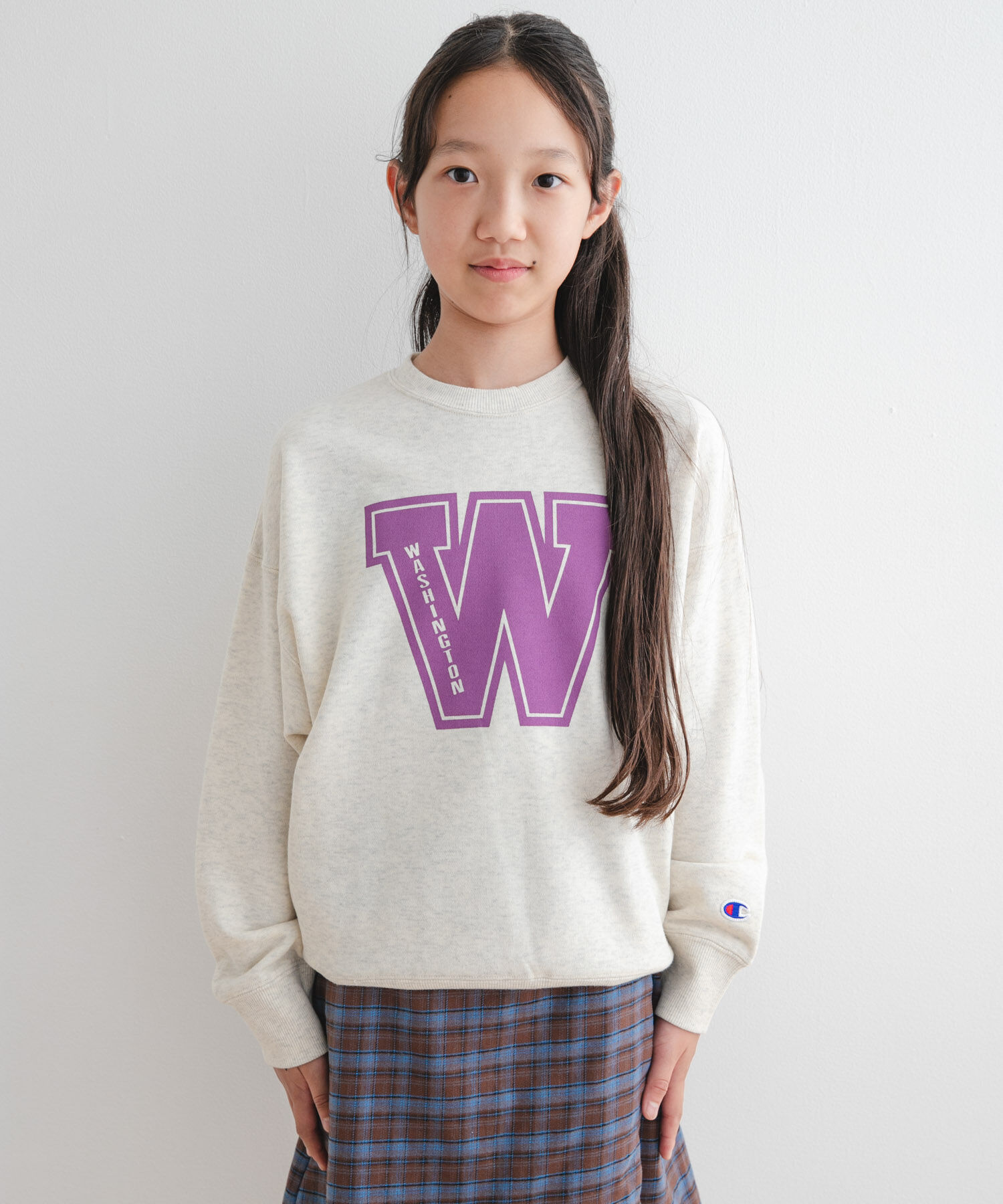 URBAN RESEARCH DOORS「『WEB/一部店舗限定』『別注』Champion&times;DOORS　ロゴスウェット(KIDS)」|その他|