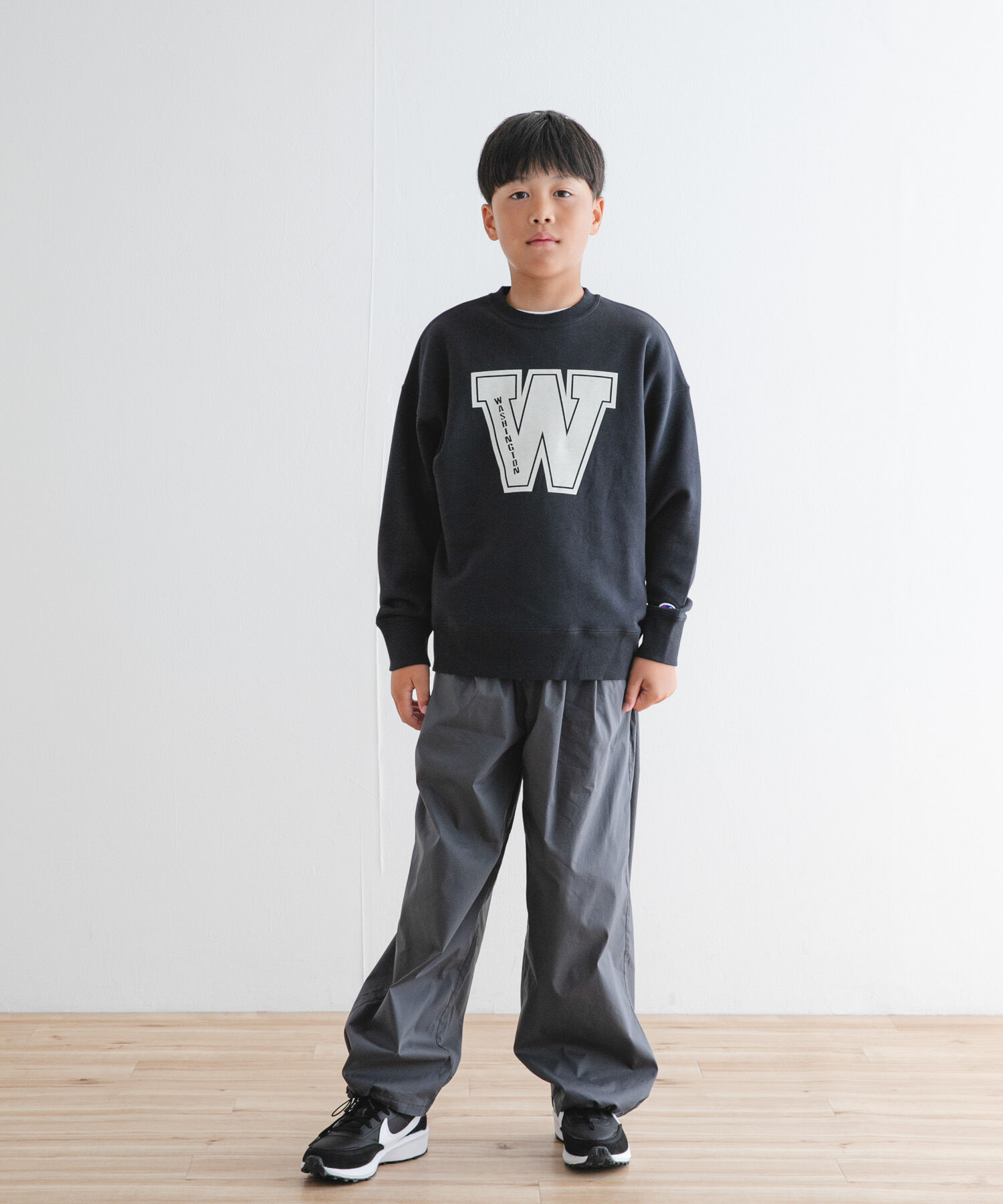 URBAN RESEARCH DOORS「『WEB/一部店舗限定』『別注』Champion&times;DOORS　ロゴスウェット(KIDS)」|その他|