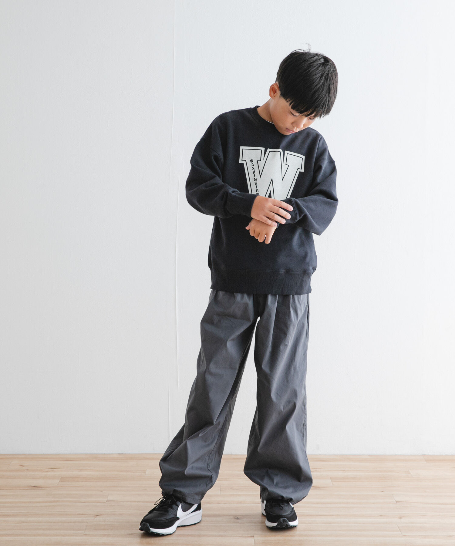 URBAN RESEARCH DOORS「『WEB/一部店舗限定』『別注』Champion&times;DOORS　ロゴスウェット(KIDS)」|その他|
