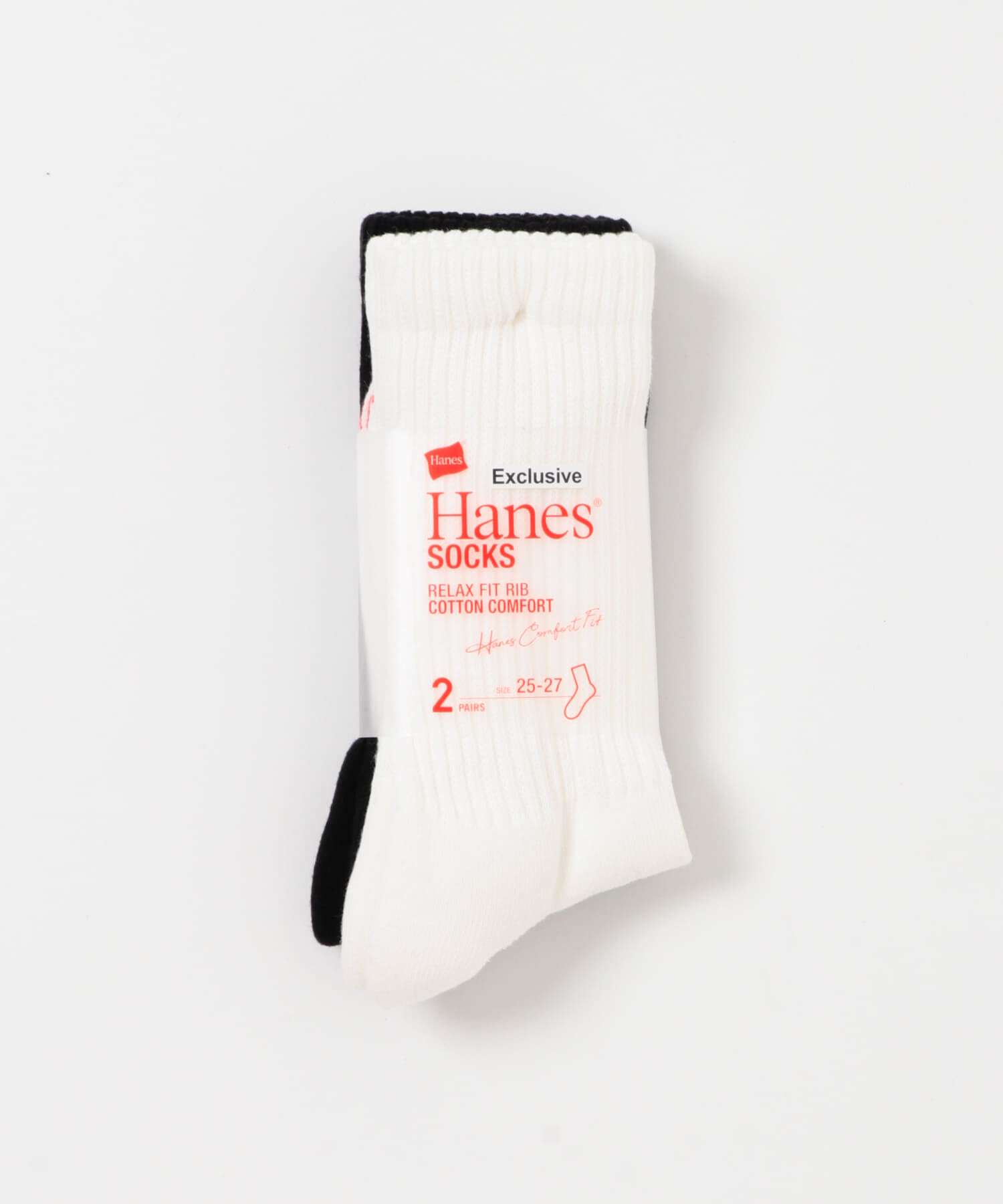 URBAN RESEARCH DOORS「『別注』HANES&times;DOORS　クルーソックス2P」|ソックス|