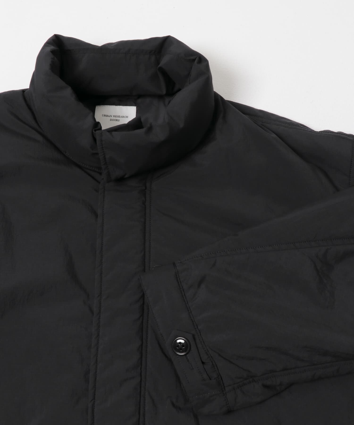 URBAN RESEARCH DOORS「中綿ショートモッズコート」|ミリタリー・モッズコート|