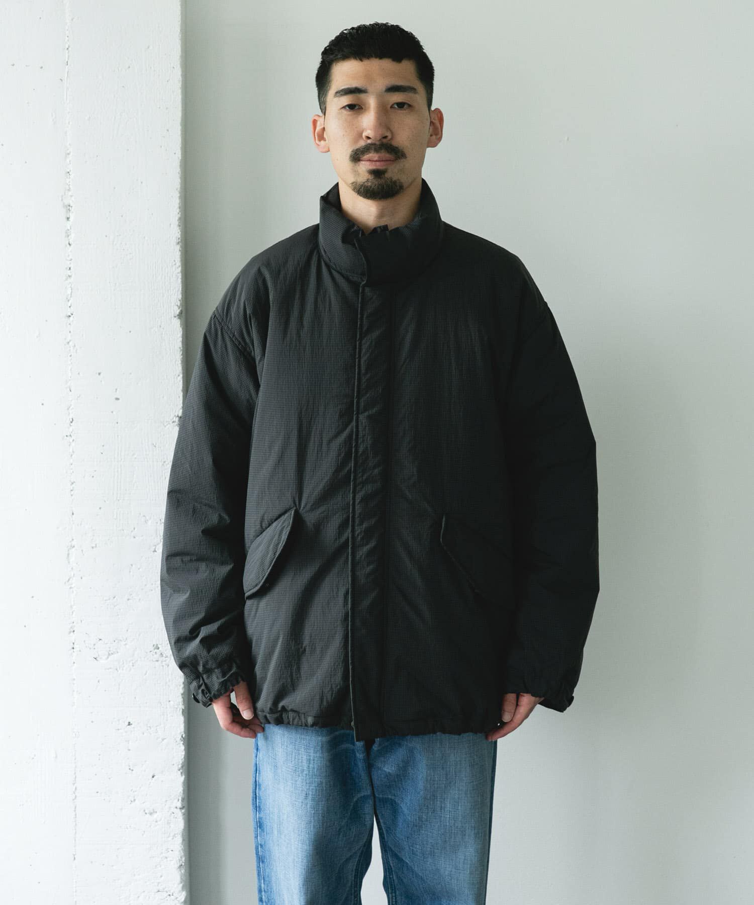 URBAN RESEARCH DOORS「中綿ショートモッズコート」|ミリタリー・モッズコート|