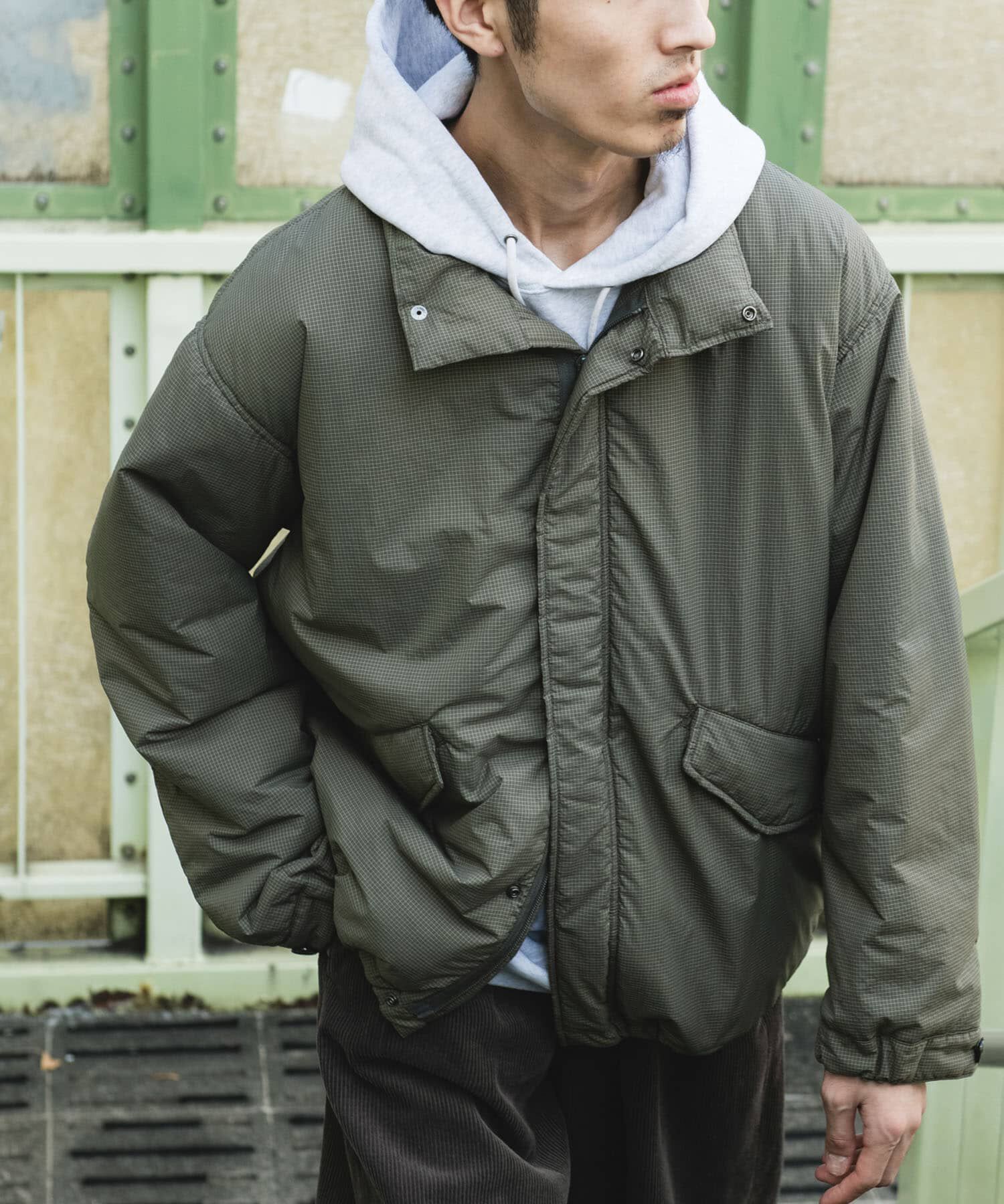 URBAN RESEARCH DOORS「中綿ショートモッズコート」|ミリタリー・モッズコート|オリーブ