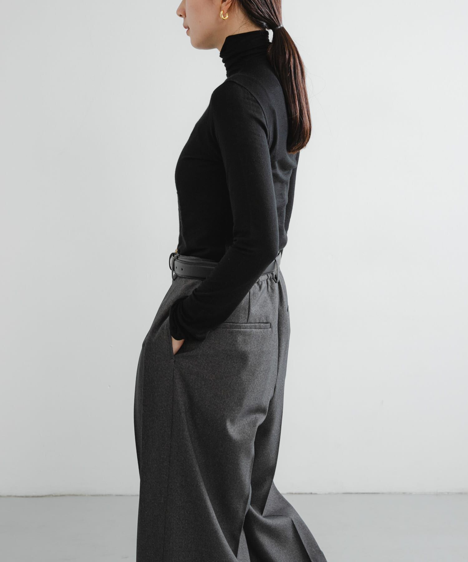 URBAN RESEARCH「カシミヤシルクタートルカットソー」|Tシャツ・カットソー|