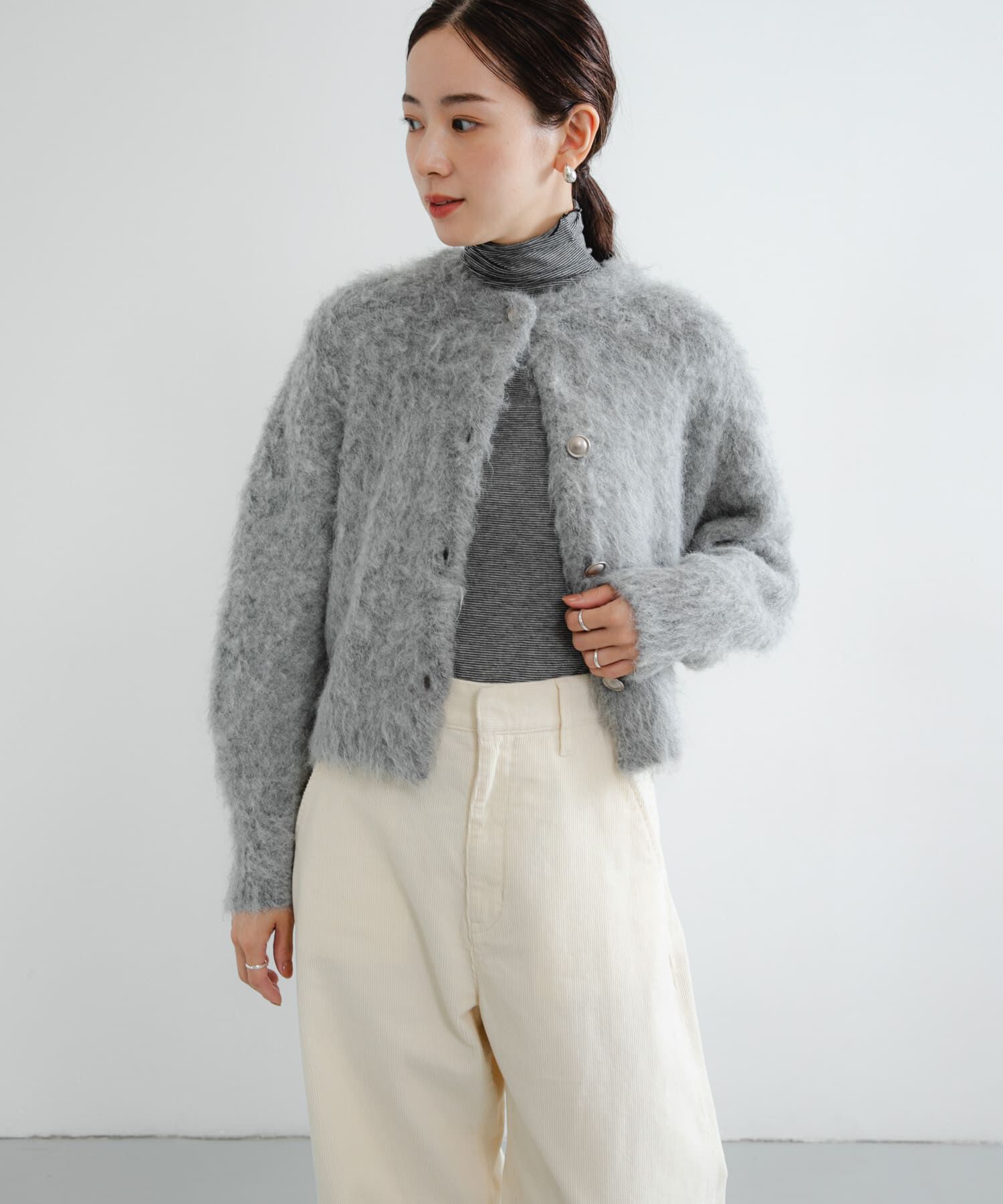 URBAN RESEARCH「カシミヤシルクタートルカットソー」|Tシャツ・カットソー|