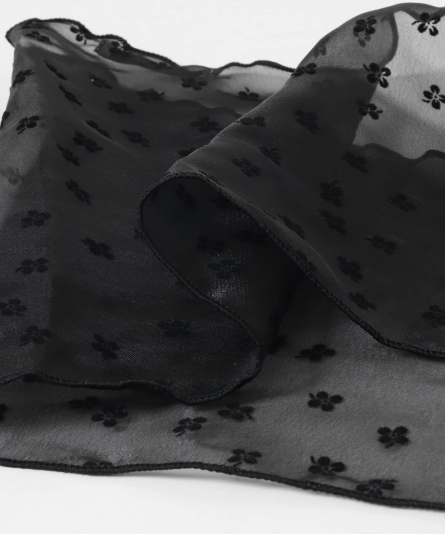 SMELLY「フラワーサンカクスカーフ」|バンダナ・スカーフ|