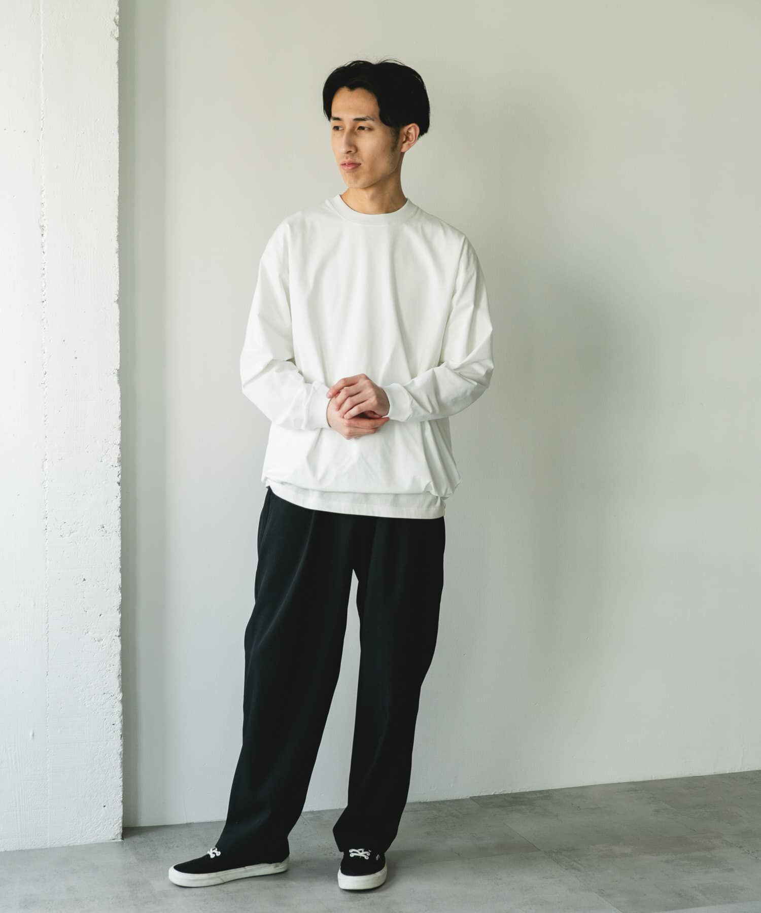 URBAN RESEARCH DOORS「『吸水速乾/接触冷感/ｲｰｼﾞｰｹｱ』ｸｲｯｸﾄﾞﾗｲ ﾄﾞﾛｽﾄﾛﾝ 」|Tシャツ・カットソー|