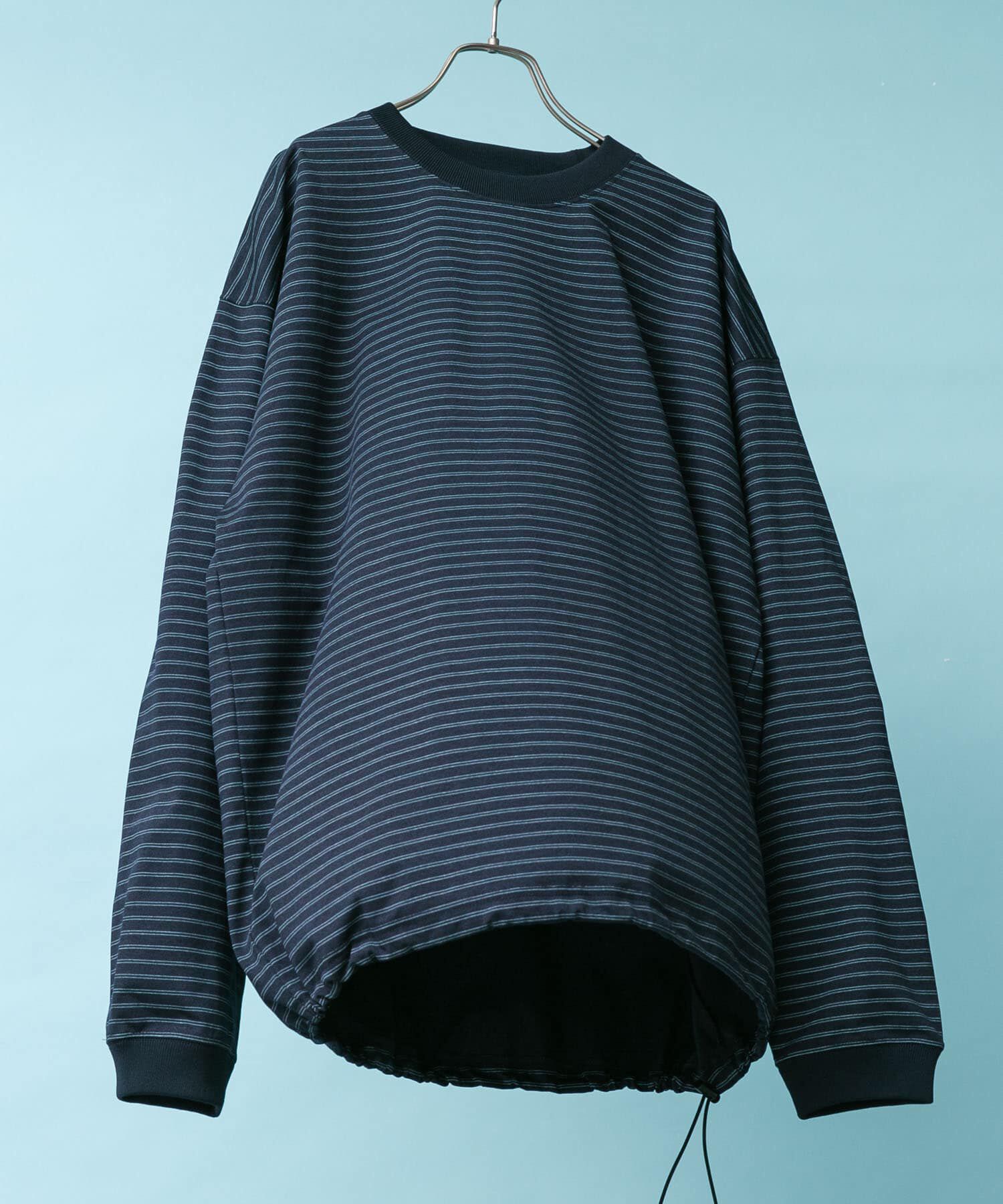 URBAN RESEARCH DOORS「『吸水速乾/接触冷感/ｲｰｼﾞｰｹｱ』ｸｲｯｸﾄﾞﾗｲ ﾄﾞﾛｽﾄﾛﾝ 」|Tシャツ・カットソー|ブルー系その他