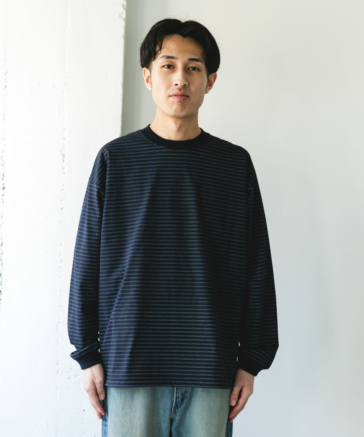 URBAN RESEARCH DOORS「『吸水速乾/接触冷感/ｲｰｼﾞｰｹｱ』ｸｲｯｸﾄﾞﾗｲ ﾄﾞﾛｽﾄﾛﾝ 」|Tシャツ・カットソー|