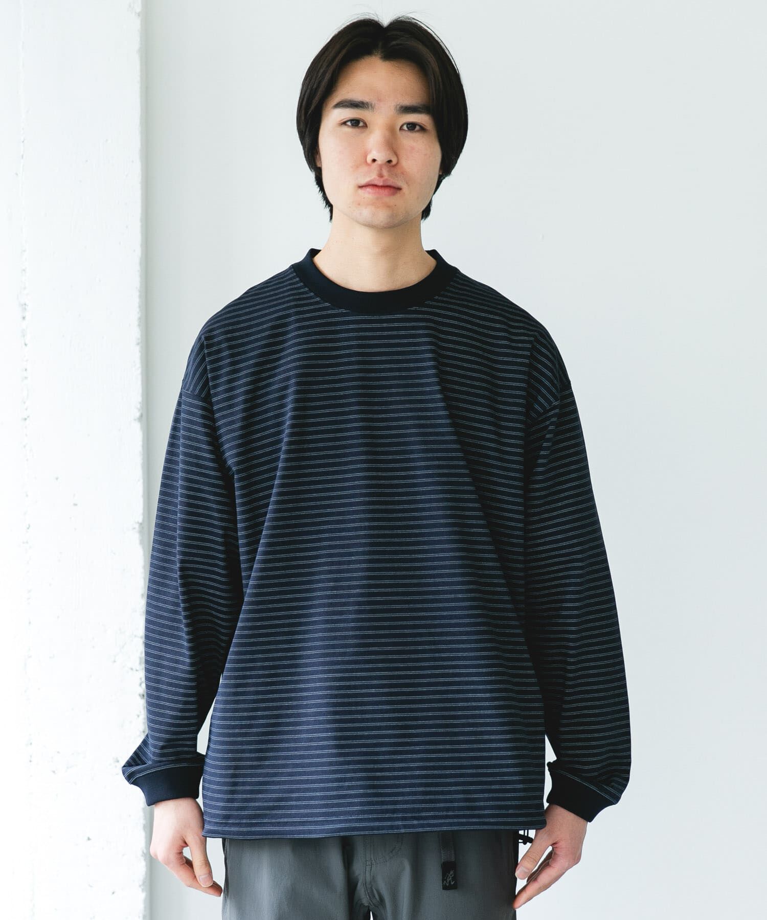 URBAN RESEARCH DOORS「『吸水速乾/接触冷感/ｲｰｼﾞｰｹｱ』ｸｲｯｸﾄﾞﾗｲ ﾄﾞﾛｽﾄﾛﾝ 」|Tシャツ・カットソー|