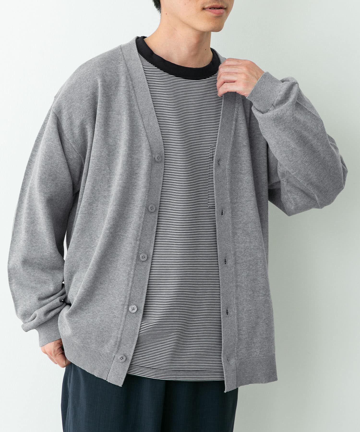 Sonny Label 「強撚コットンニットカーディガン」|カーディガン|