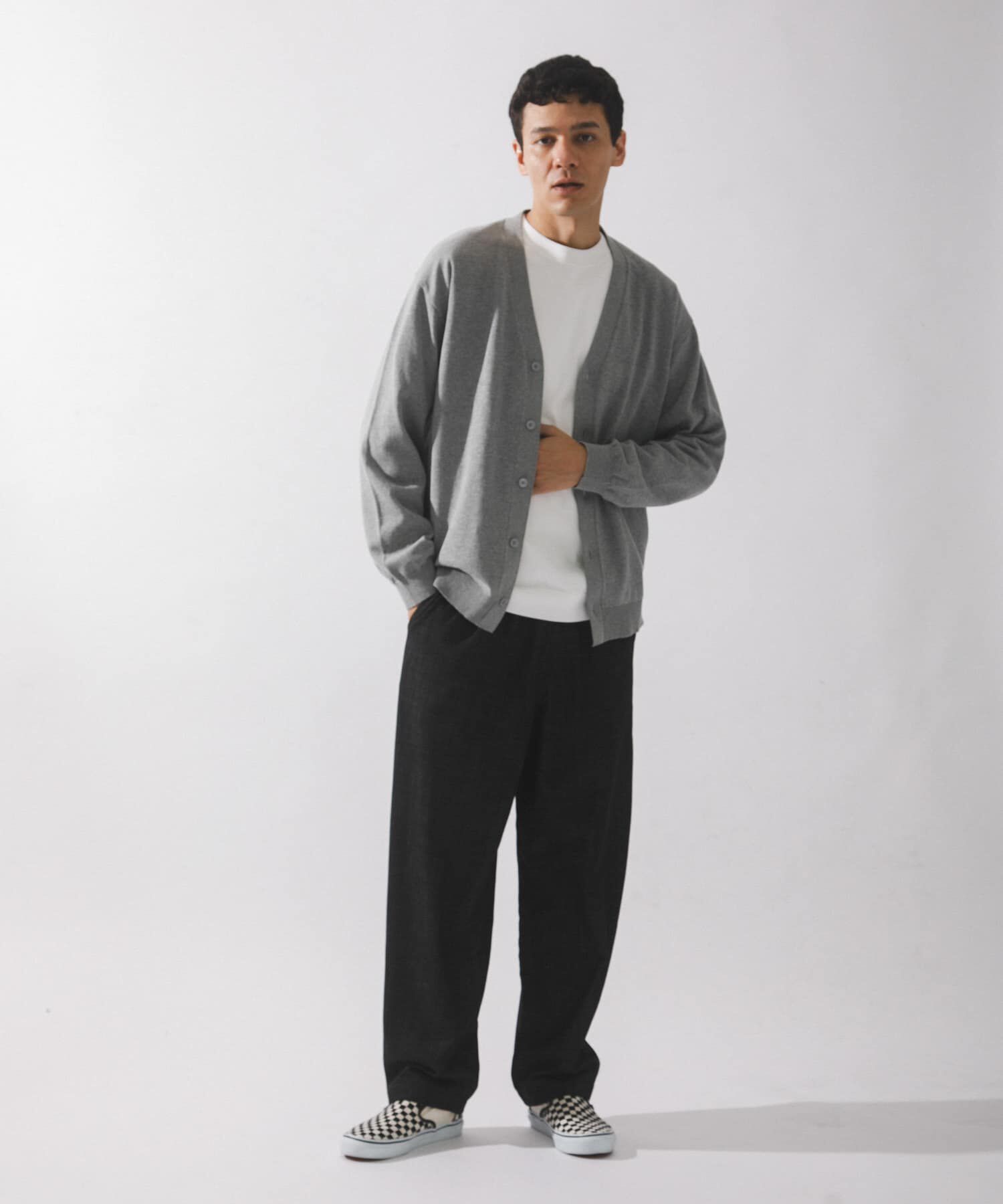 Sonny Label 「強撚コットンニットカーディガン」|カーディガン|