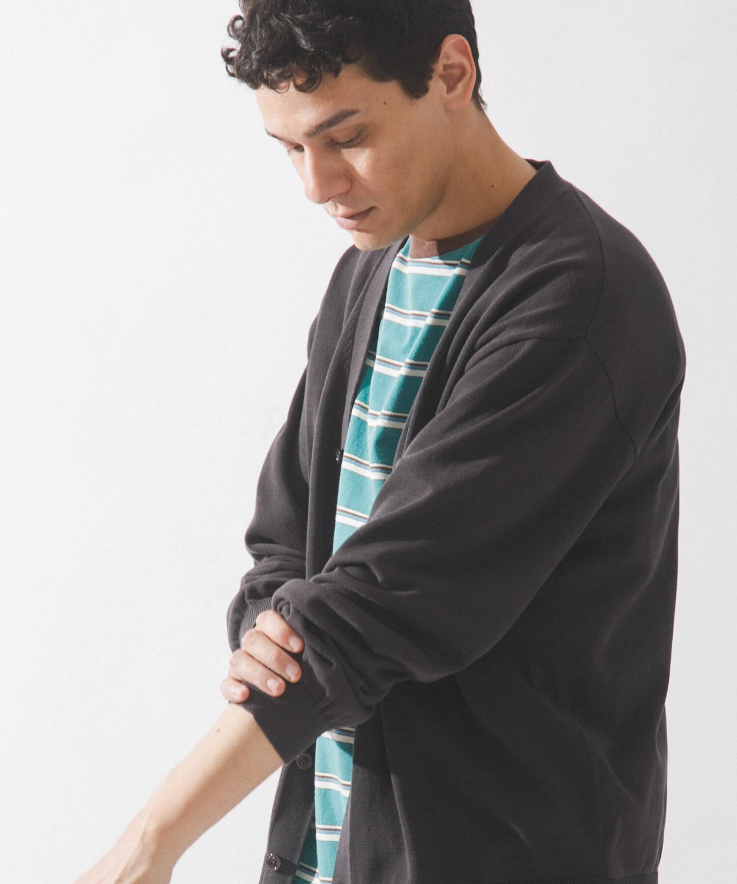 Sonny Label 「強撚コットンニットカーディガン」|カーディガン|