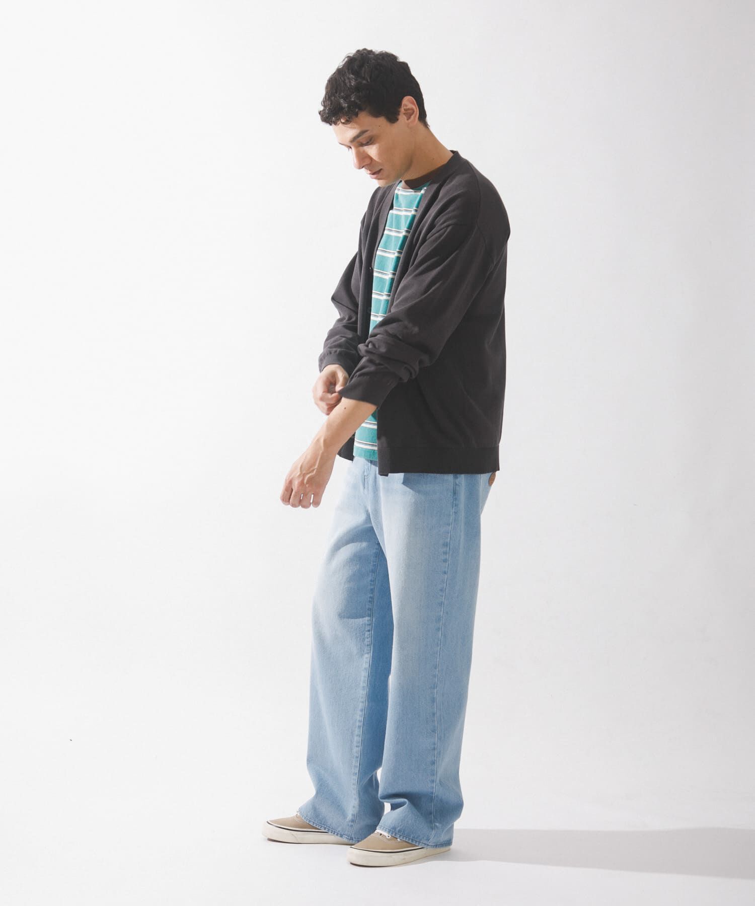 Sonny Label 「強撚コットンニットカーディガン」|カーディガン|