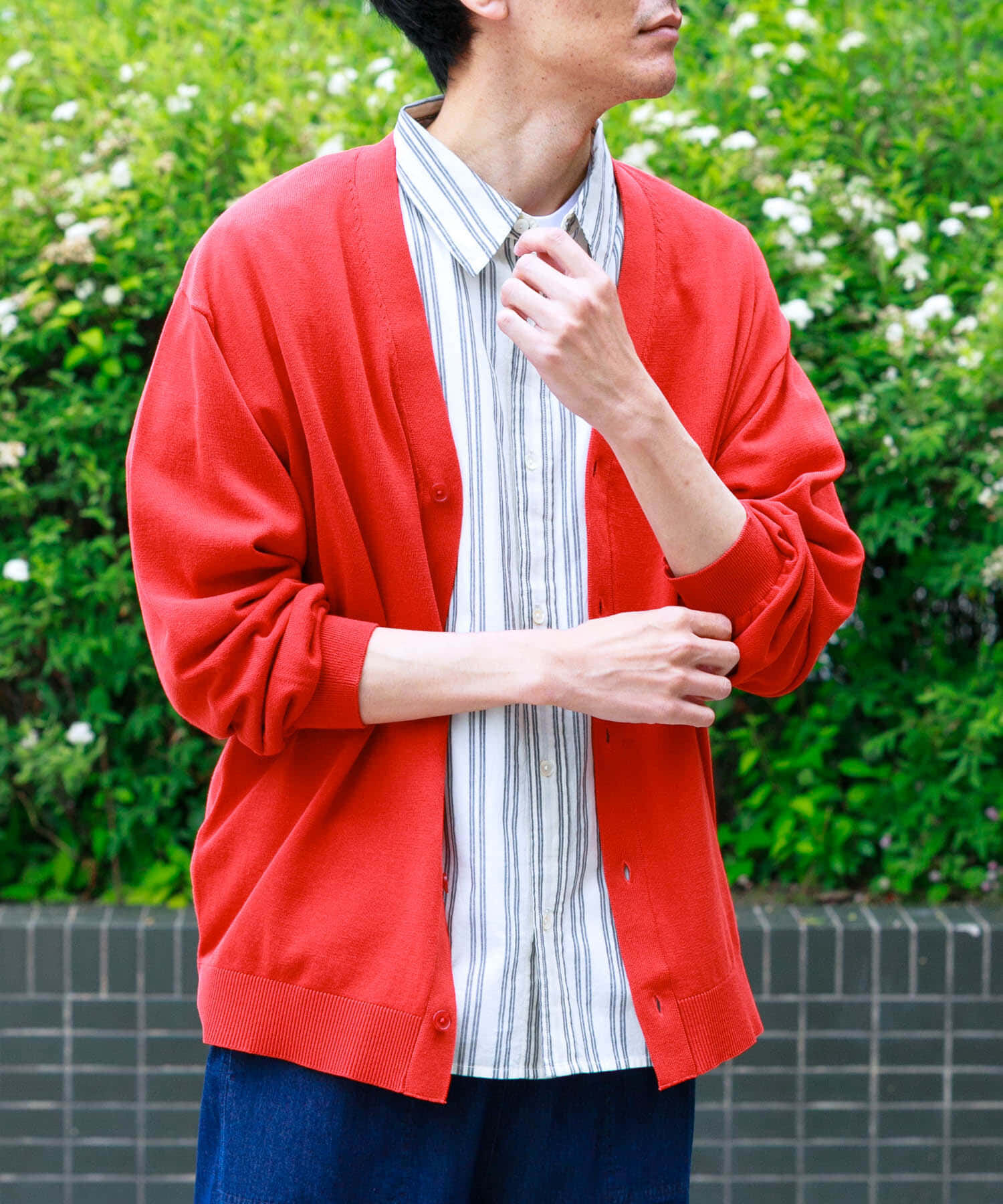 Sonny Label 「強撚コットンニットカーディガン」|カーディガン|