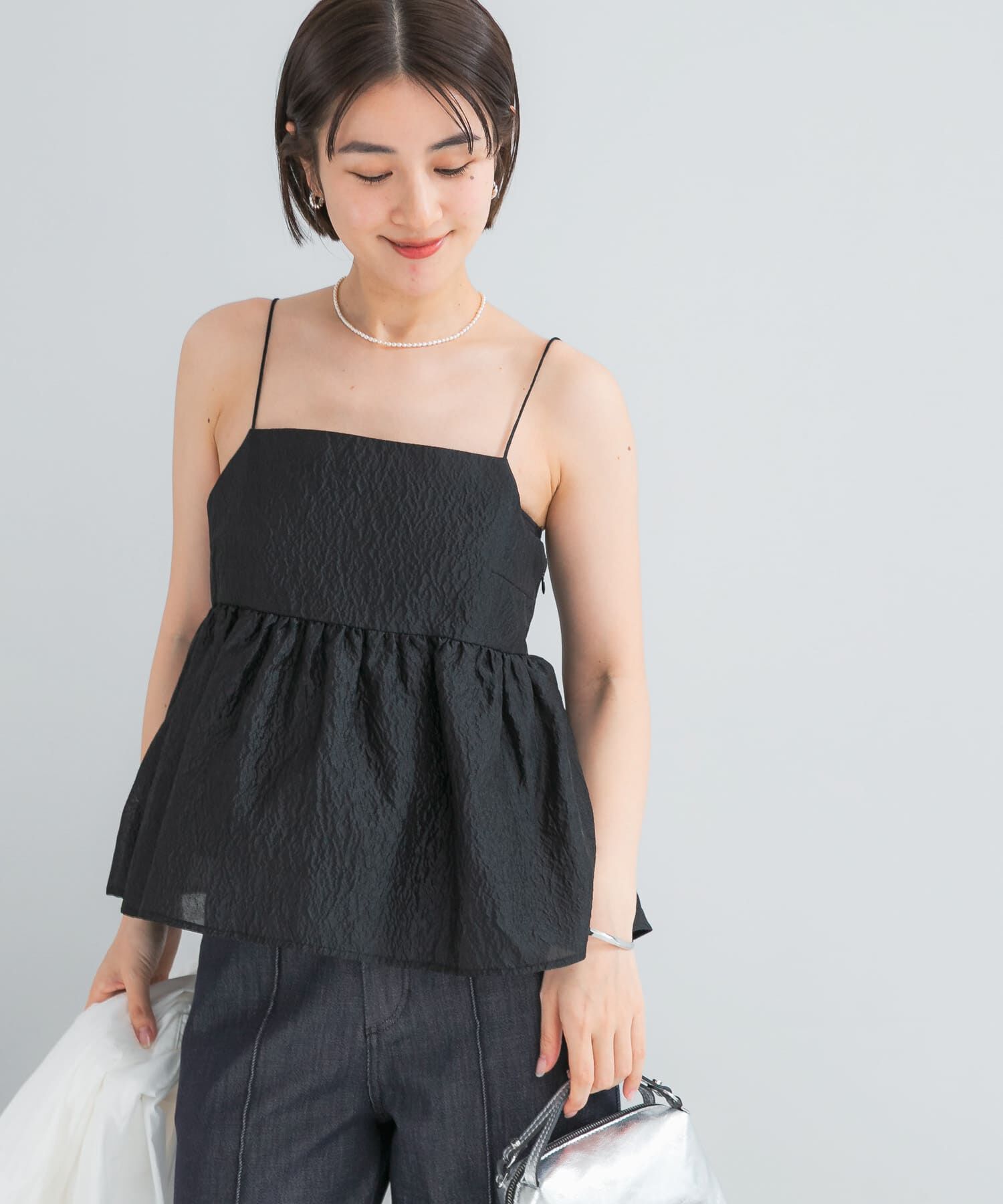 URBAN RESEARCH ROSSO「シアージャガードレイヤードキャミソール」|その他|