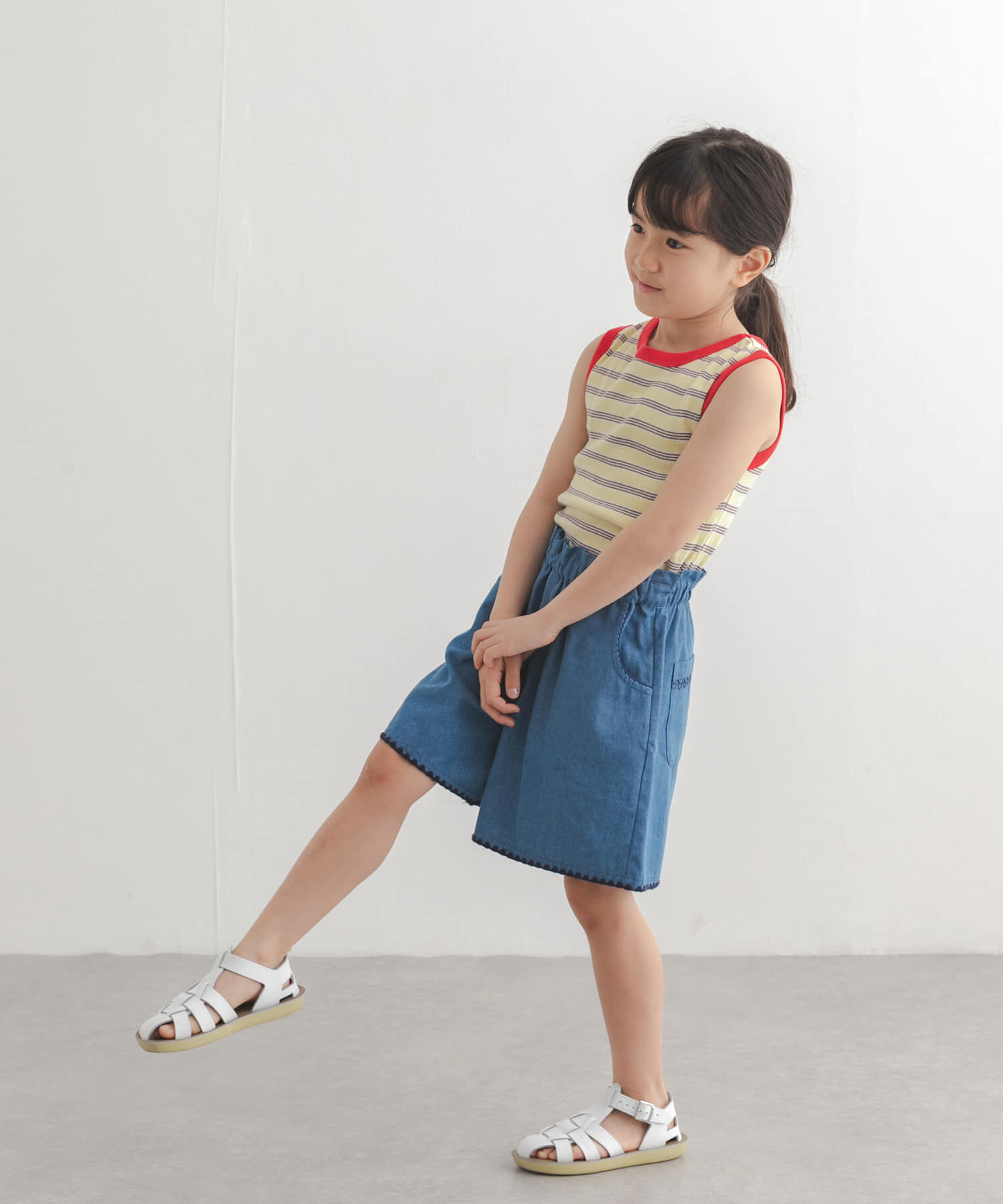 URBAN RESEARCH DOORS「『150サイズあり』デニムキュロット(KIDS)」|その他|