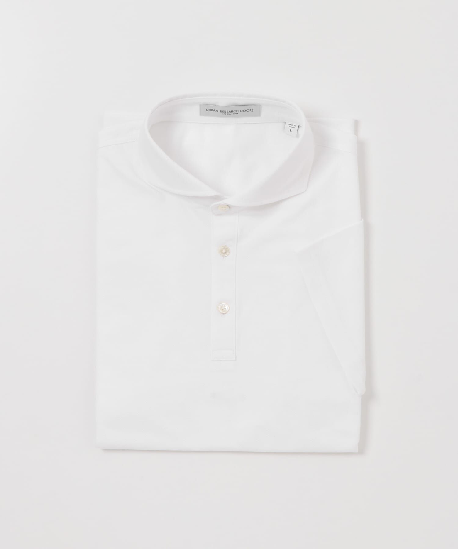 URBAN RESEARCH DOORS「LIFE STYLE TAILOR 　カッタウェイ半袖プルオーバー」|シャツ・ブラウス|