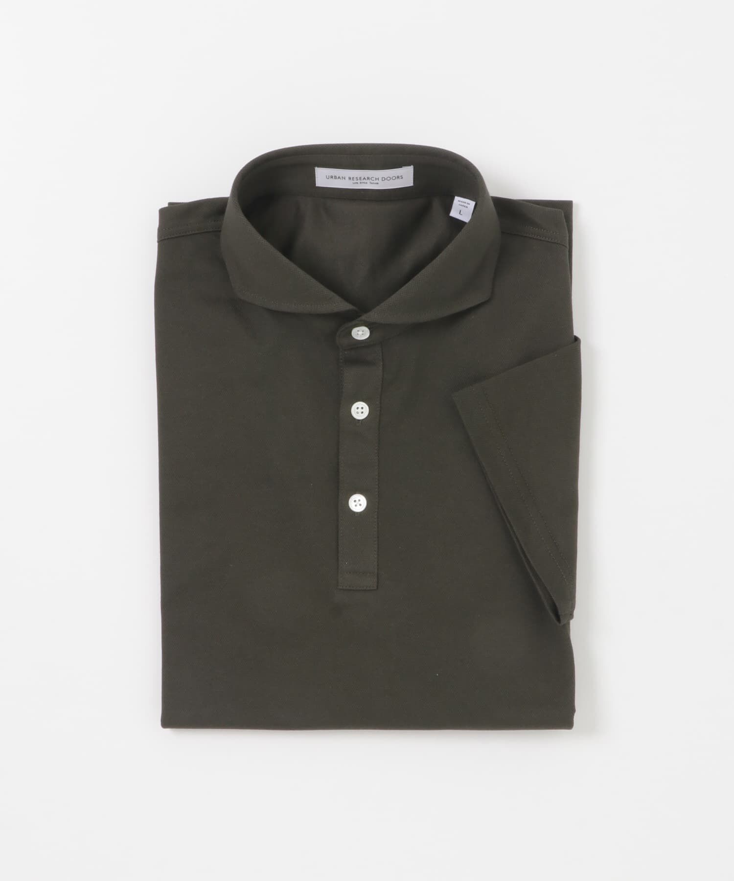 URBAN RESEARCH DOORS「LIFE STYLE TAILOR 　カッタウェイ半袖プルオーバー」|シャツ・ブラウス|