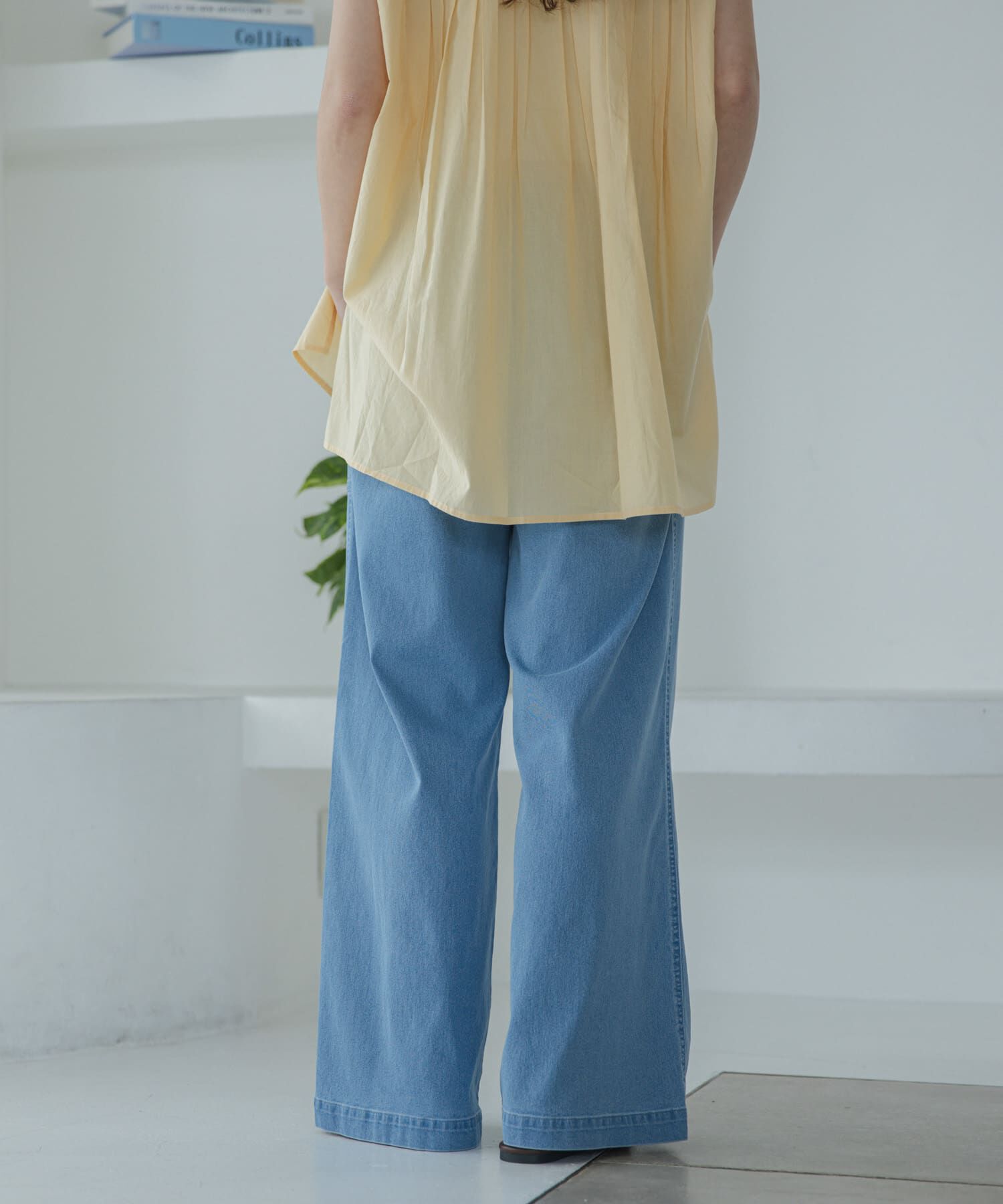 Sonny Label 「接触冷感デニムベイカーパンツ」|デニム|